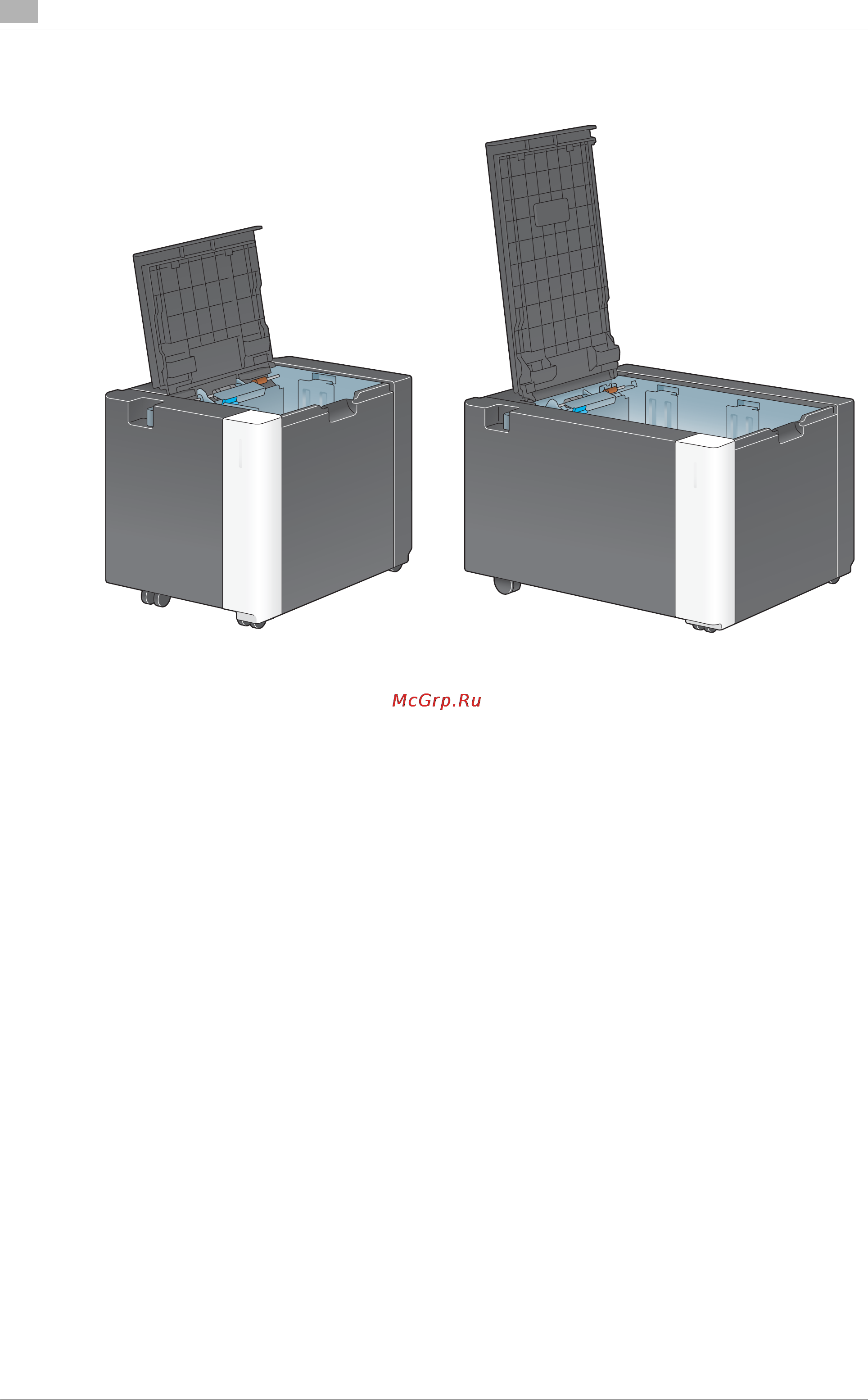 Develop ineo+ 754e [54/178] Лоток большой емкости lu 301 lu 204