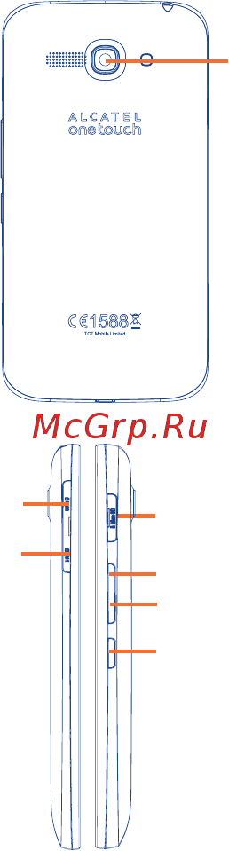Alcatel ONETOUCH POP C9 7047 Инструкция по эксплуатации онлайн [4/40] 110177