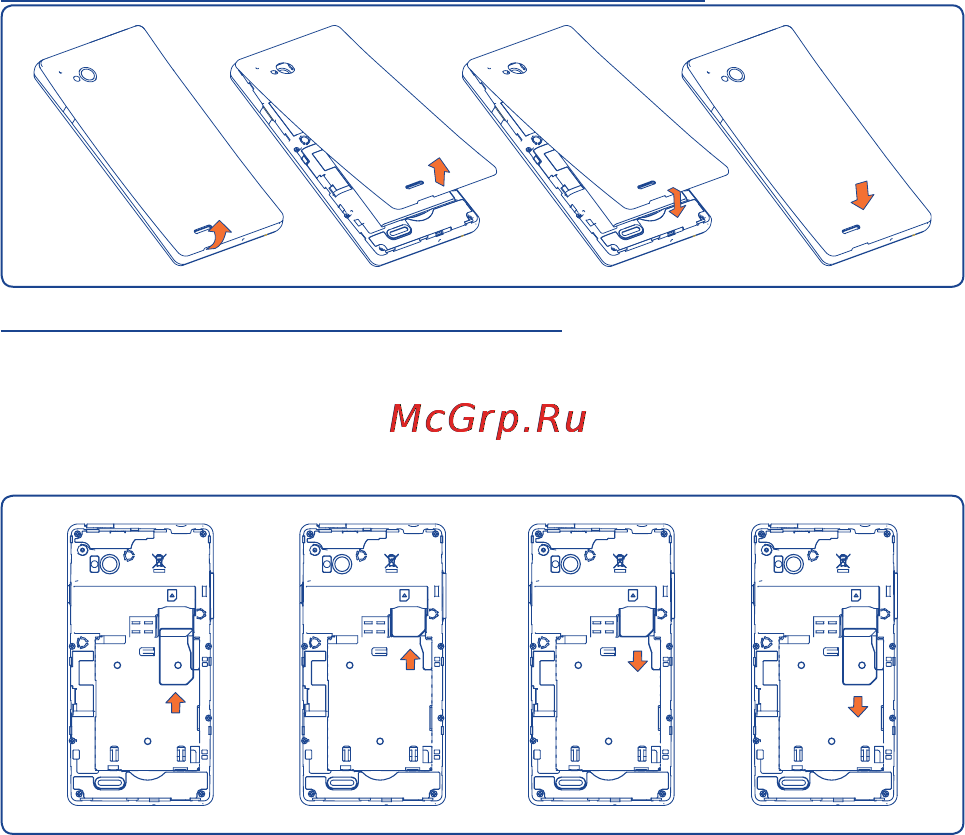 Alcatel ONETOUCH VIEW 5040X [16/76] Перед началом работы