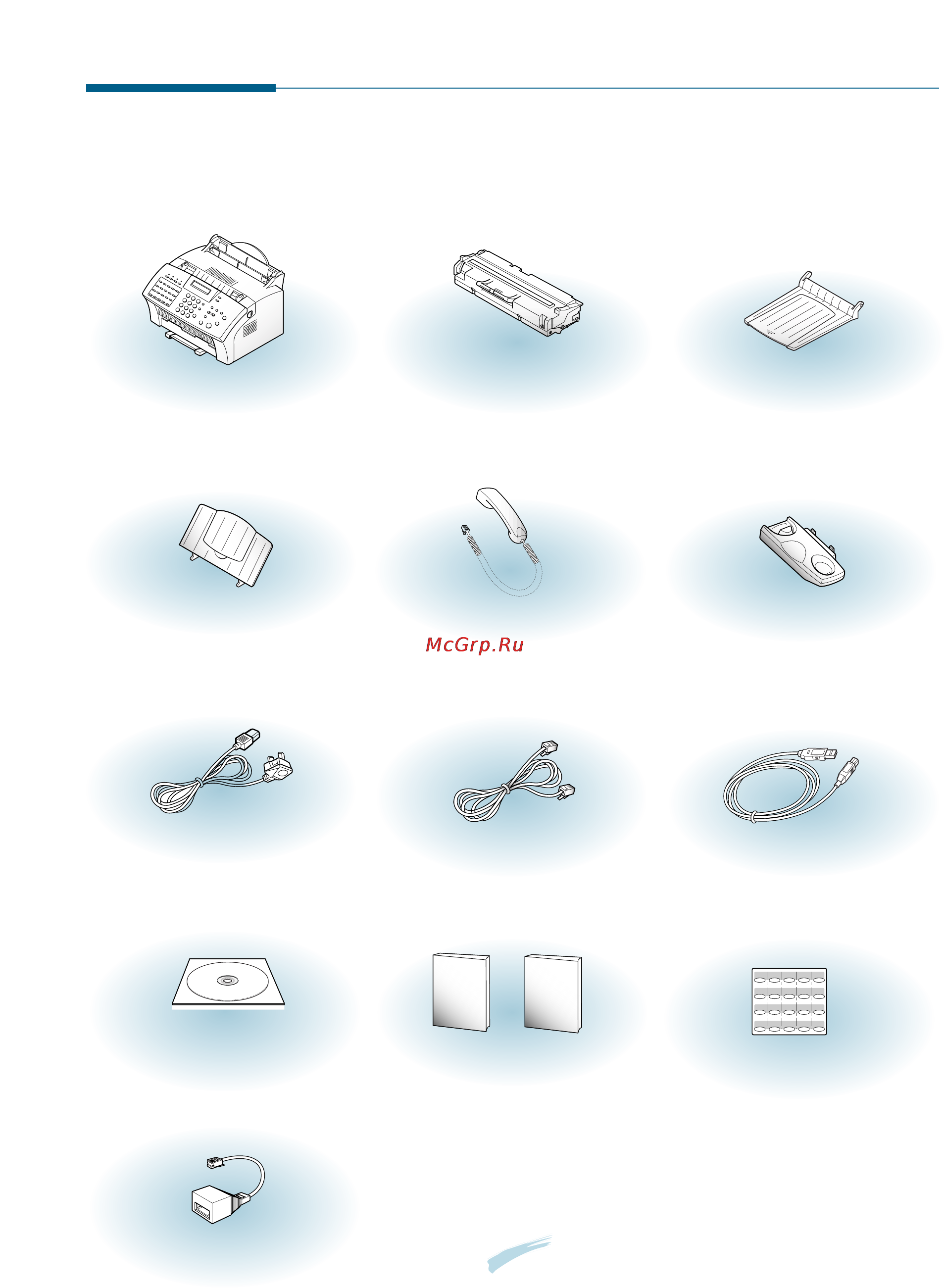 Samsung SF-531P [14/167] Contents