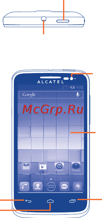 Alcatel ONETOUCH MPOP 5020D [3/40] Ваш телефон
