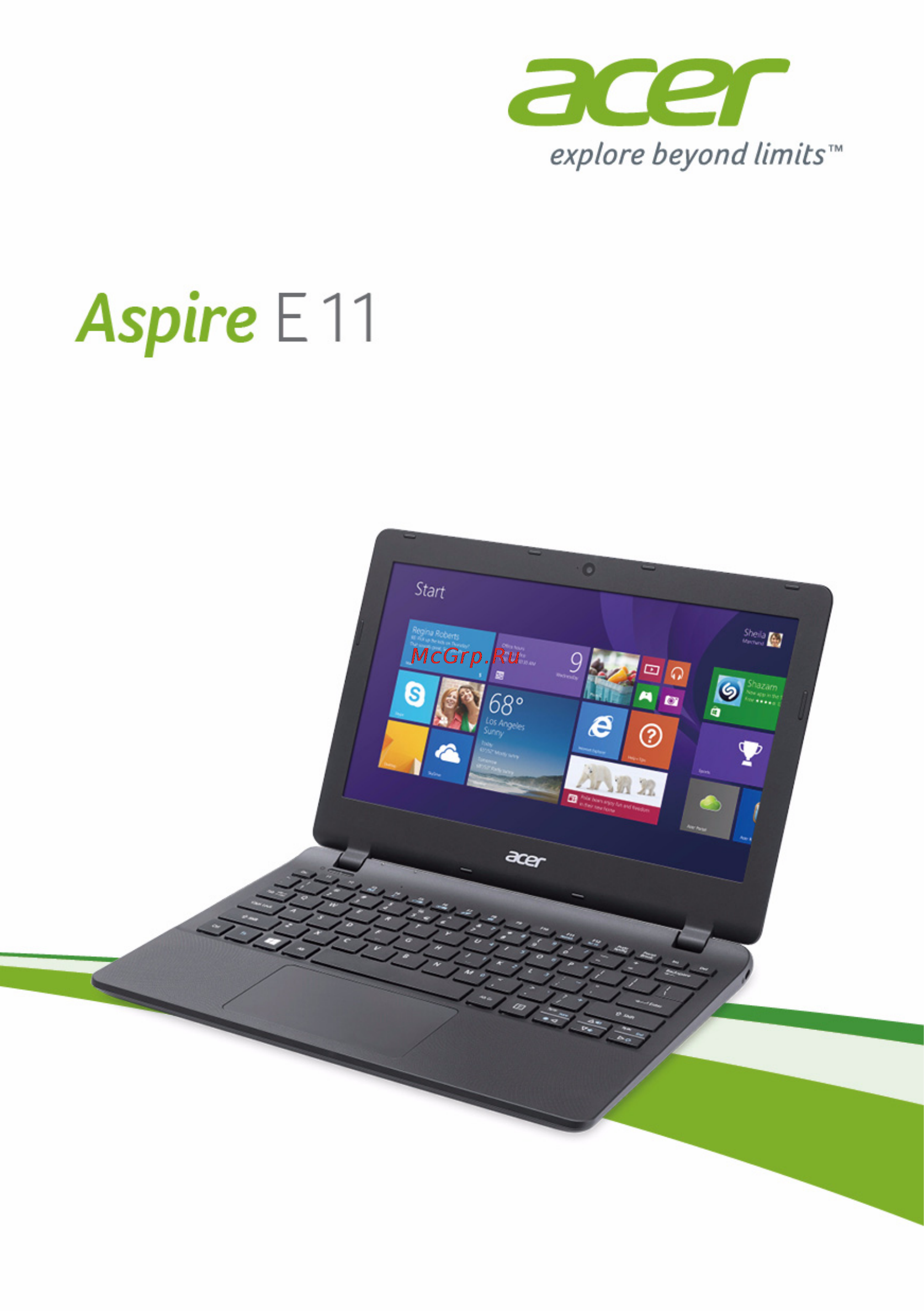 Acer aspire e3-112-c1kv, nx.mrner.003 Инструкция по эксплуатации онлайн