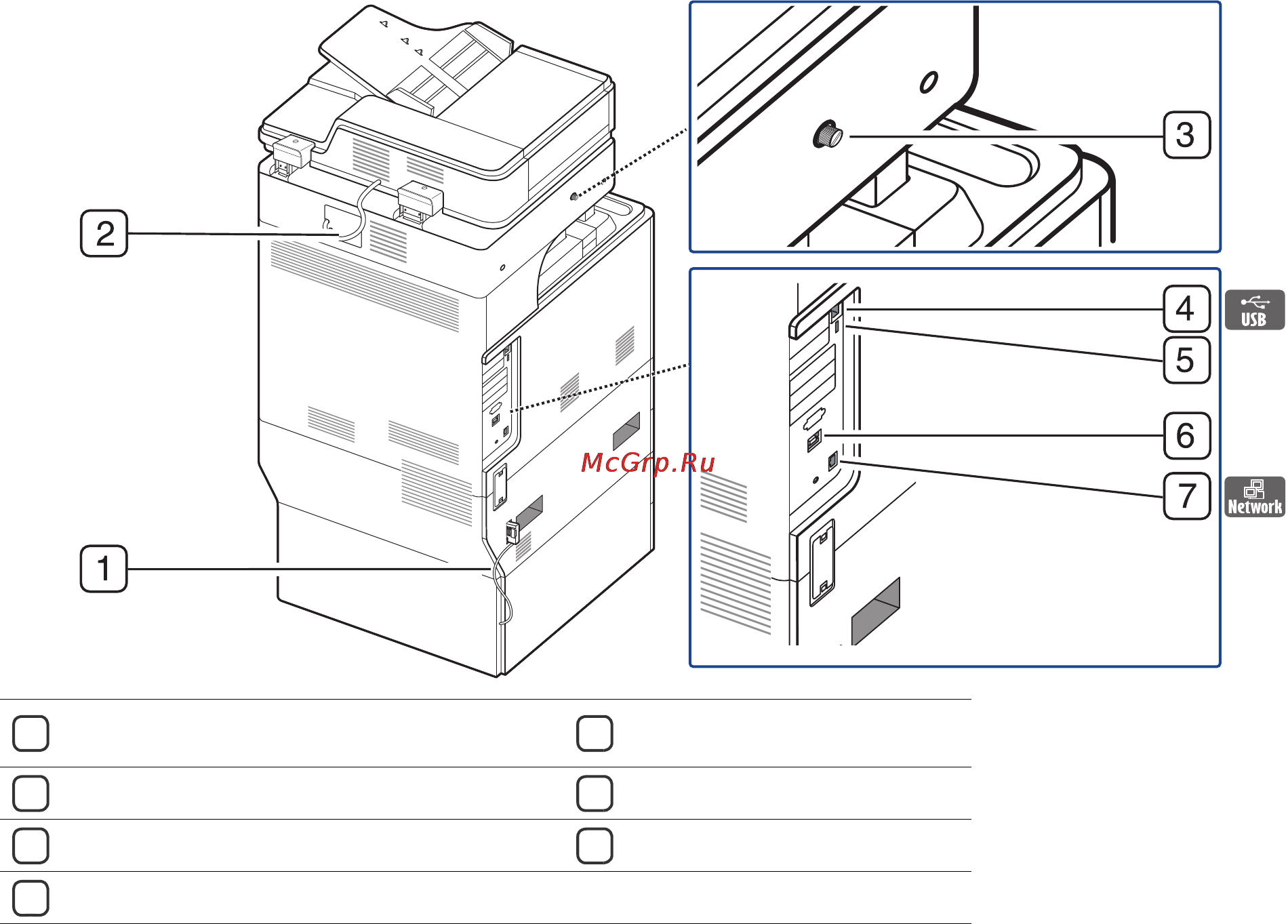 Samsung CLX-9252NA [17/279] Вид сзади