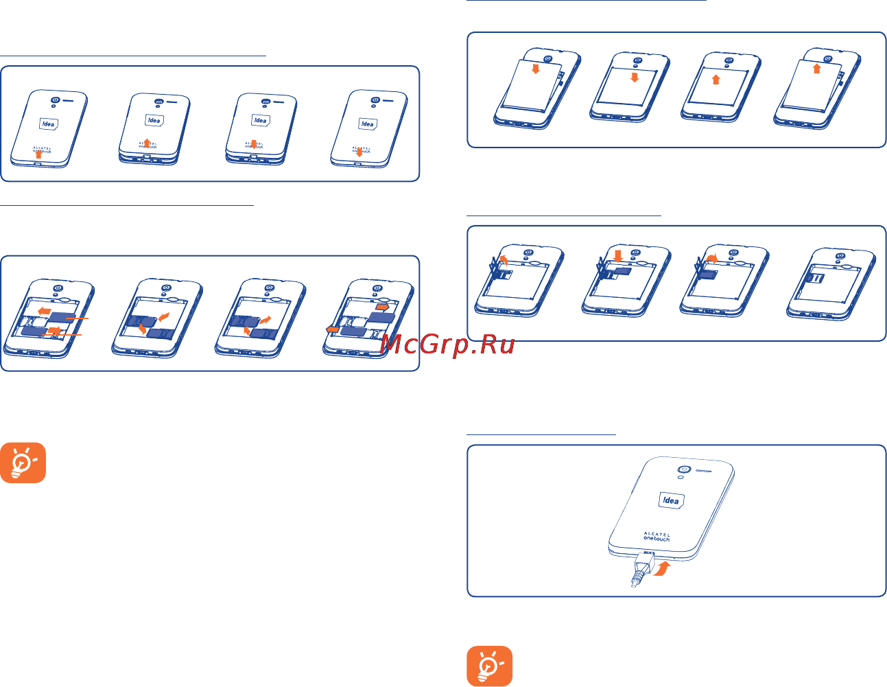 Alcatel ONETOUCH POP D3 4035 [4/28] 2 getting started