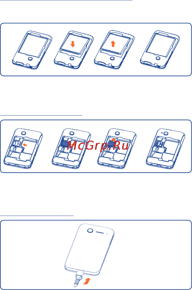 Alcatel ot4018d pop d1 (2 sim) black/dark chocolate Инструкция по эксплуатации онлайн [6/44] 149898