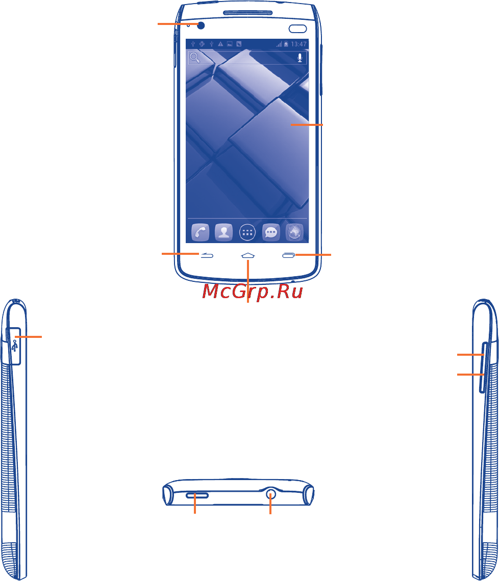 Alcatel ONETOUCH 992D [15/144] Ваш телефон