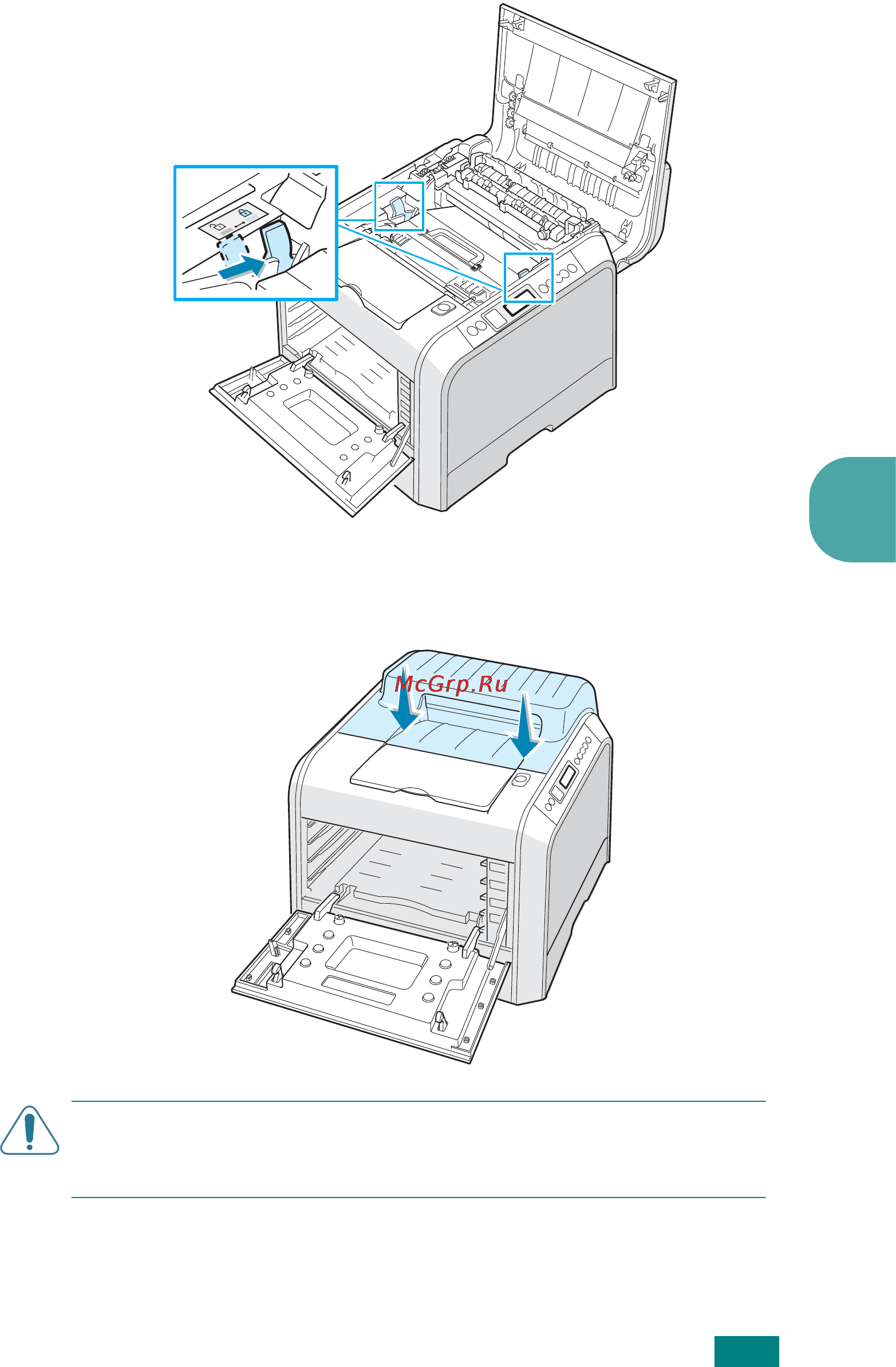 Samsung CLP-510N [162/269] Предупреждени