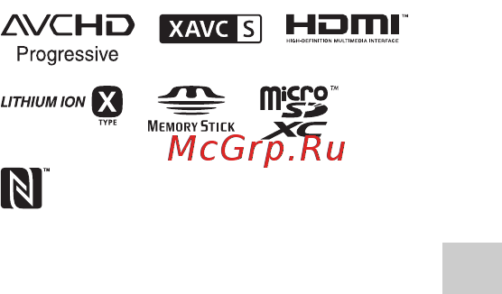 Sony HDR-CX405 Handycam [33/68] Прочее