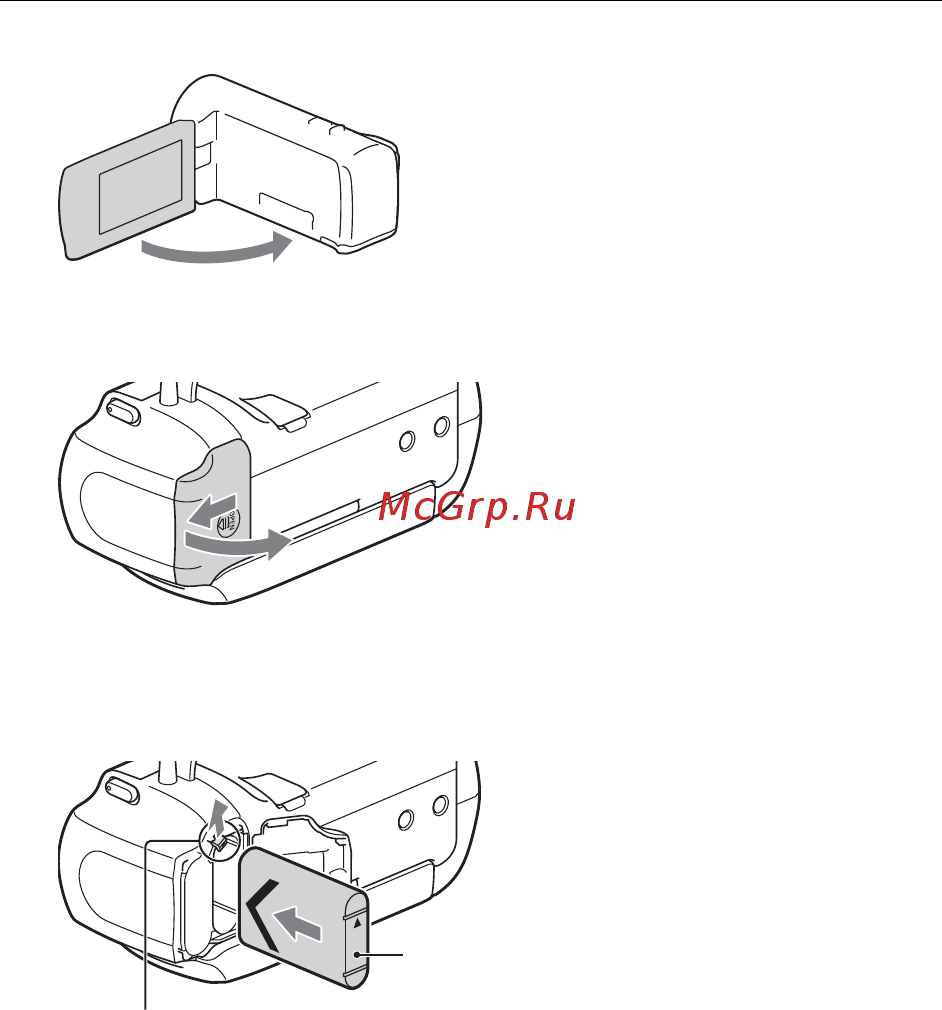 Sony HDR-CX405 Handycam [8/68] Зарядка аккумуляторной батареи