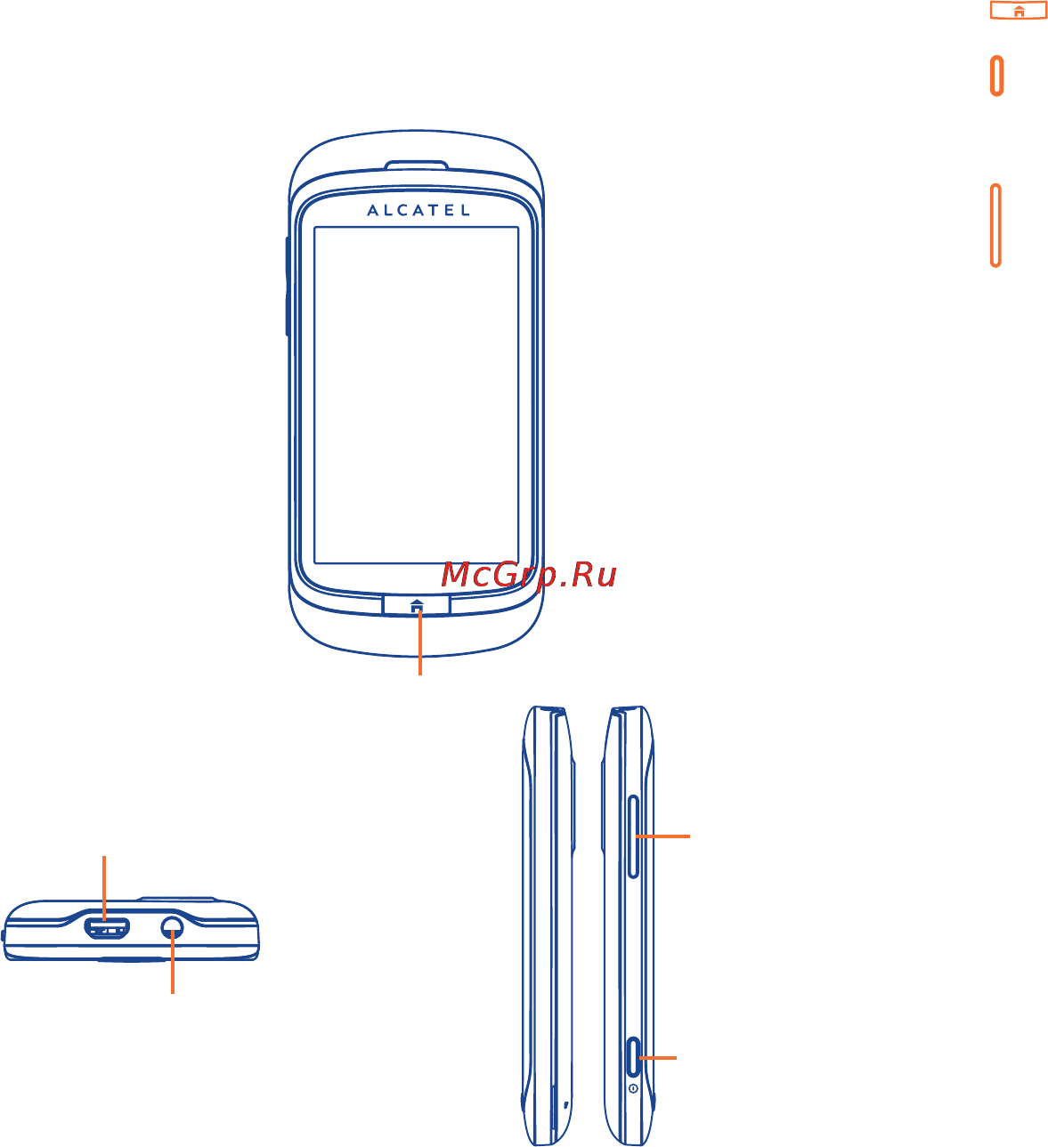 Alcatel ONETOUCH 818D [10/52] Your mobile