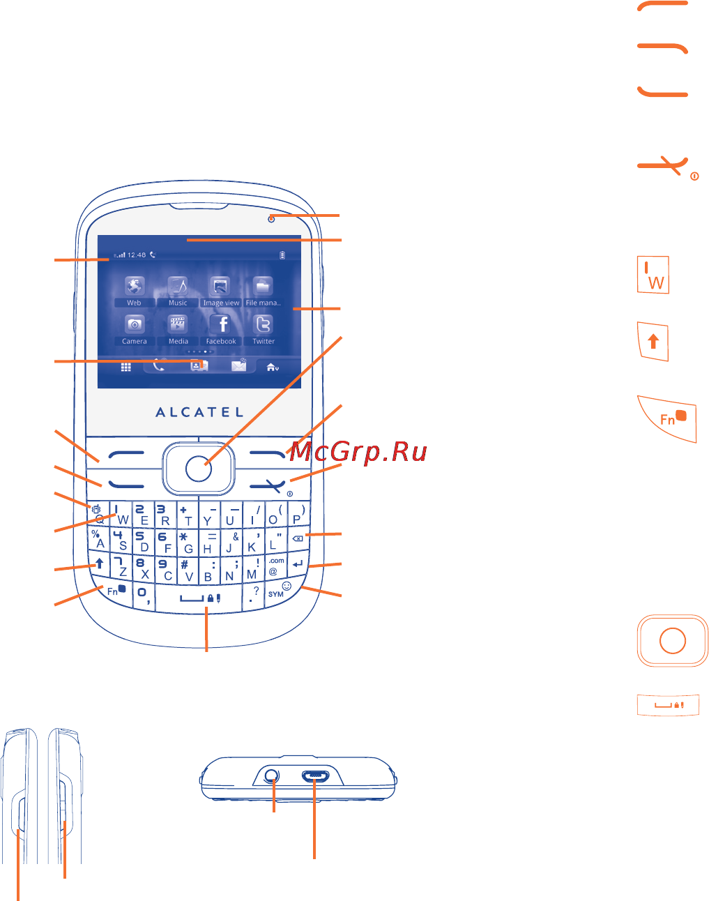 Alcatel ONETOUCH 819 [10/50] Your mobile