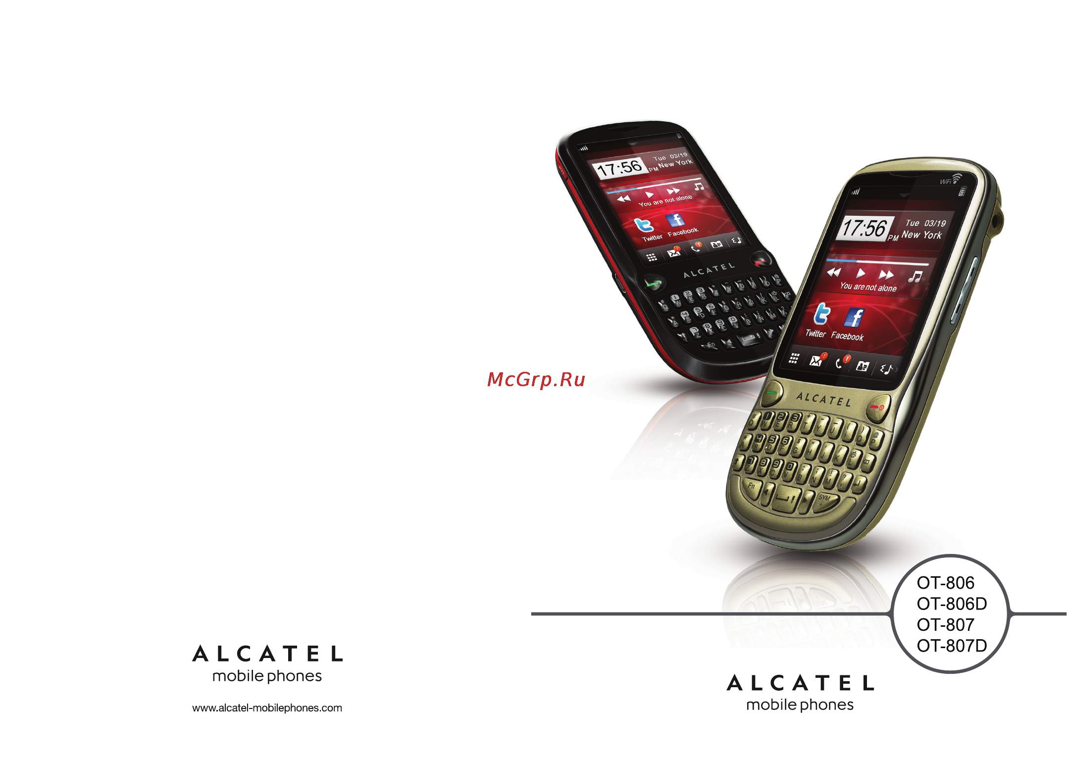 Alcatel ONETOUCH 806D Инструкция по эксплуатации онлайн