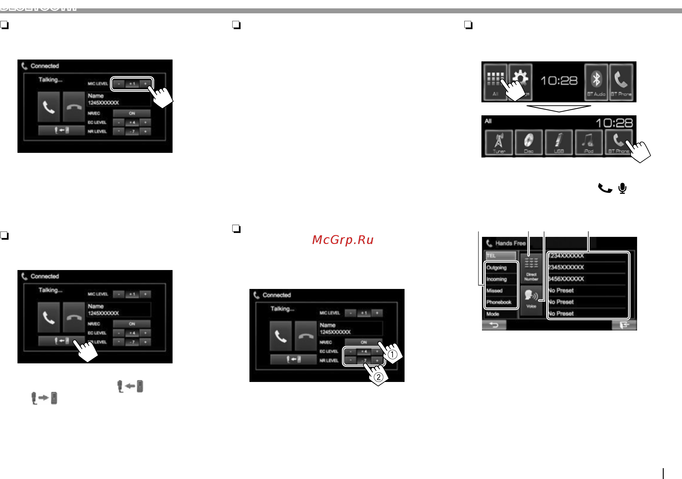 JVC KW-V11EED [27/55] Bluetooth