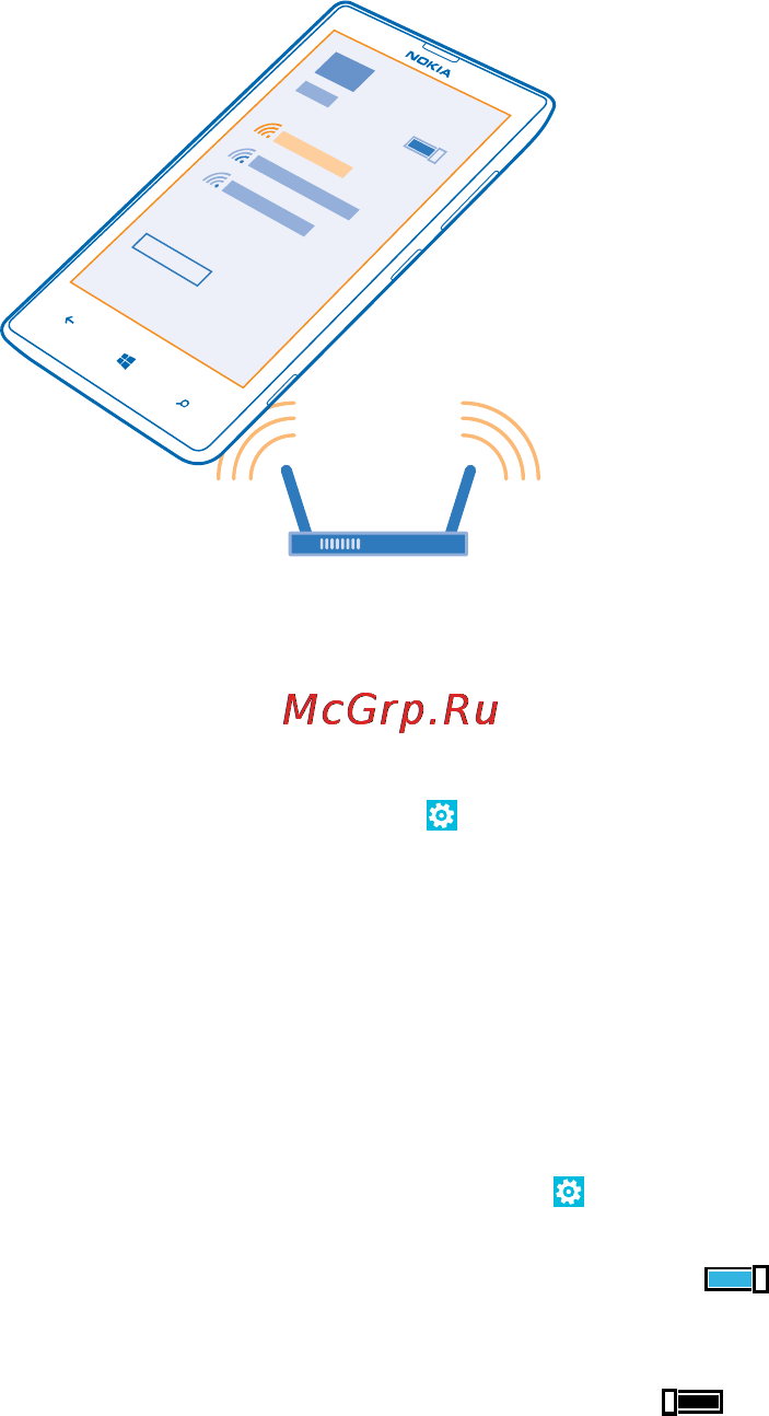 Nokia LUMIA 520 [102/117] Cоединения wi fi