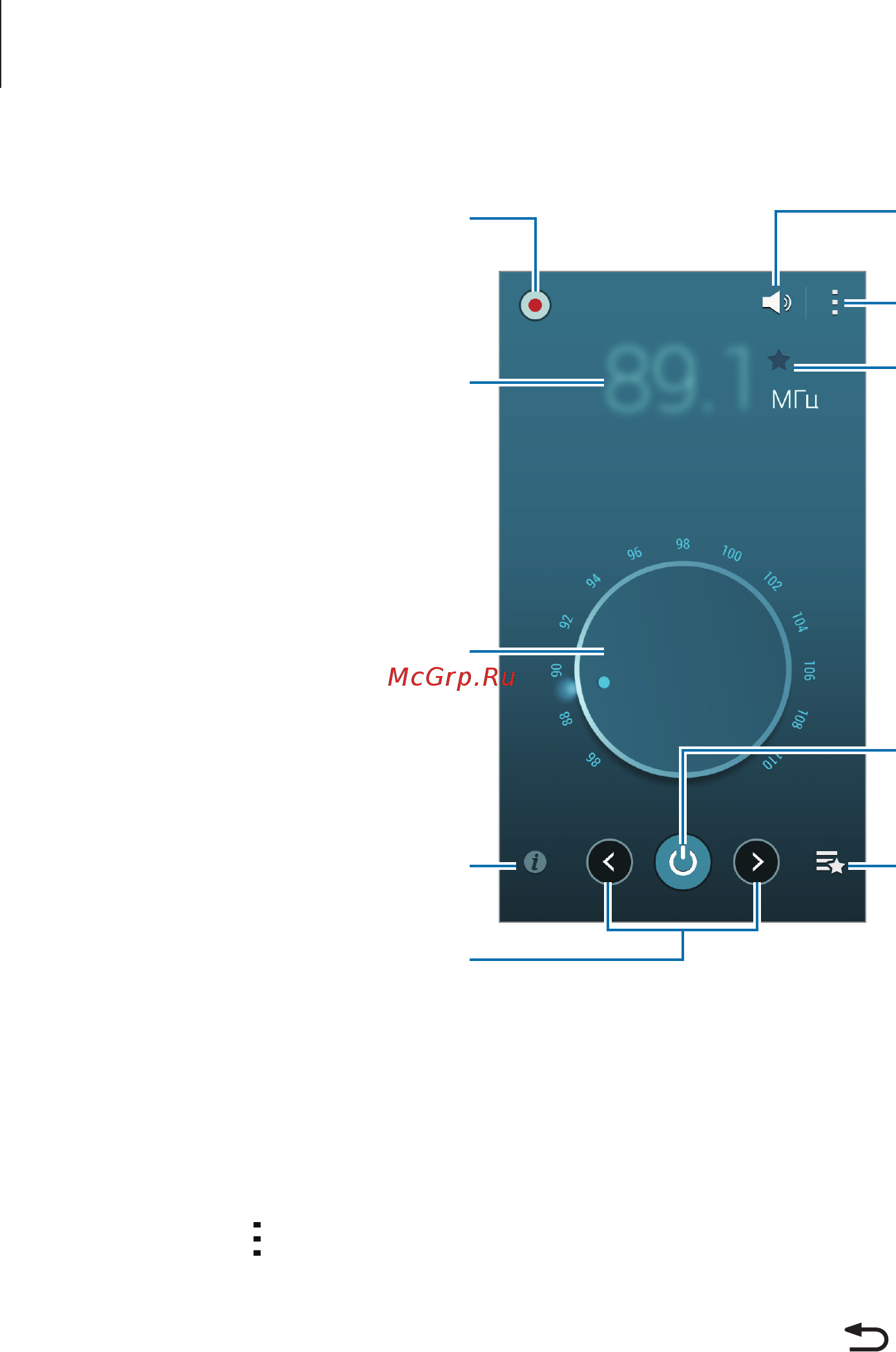 Samsung Galaxy A5 Gold (SM-A500F) [95/137] Поиск радиостанций