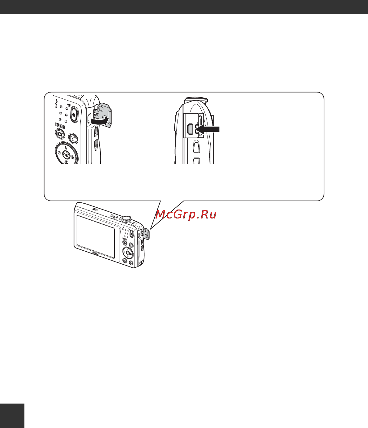 Nikon Coolpix S3700 Silver [122/161] Подключение фотокамеры к телевизору принтеру компьютеру