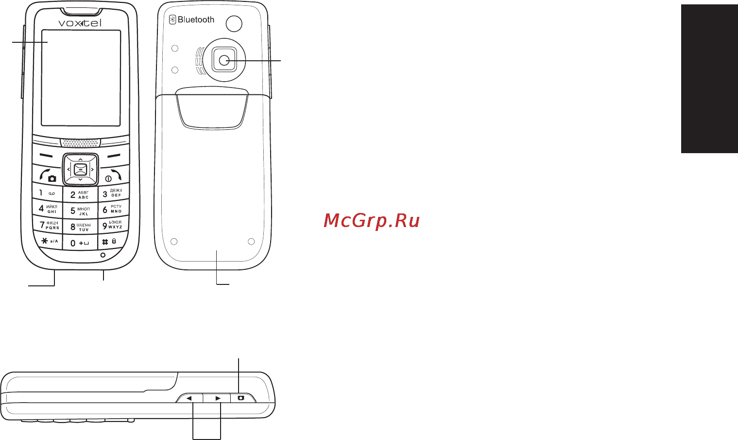 Voxtel RX600 [19/78] Блокировка клавиатуры