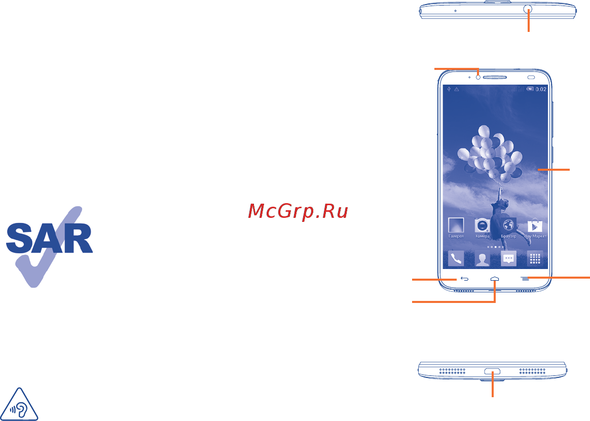 Alcatel OT 6037Y IDOL 2 Black /Сhocolate [2/21] Ваштелефон