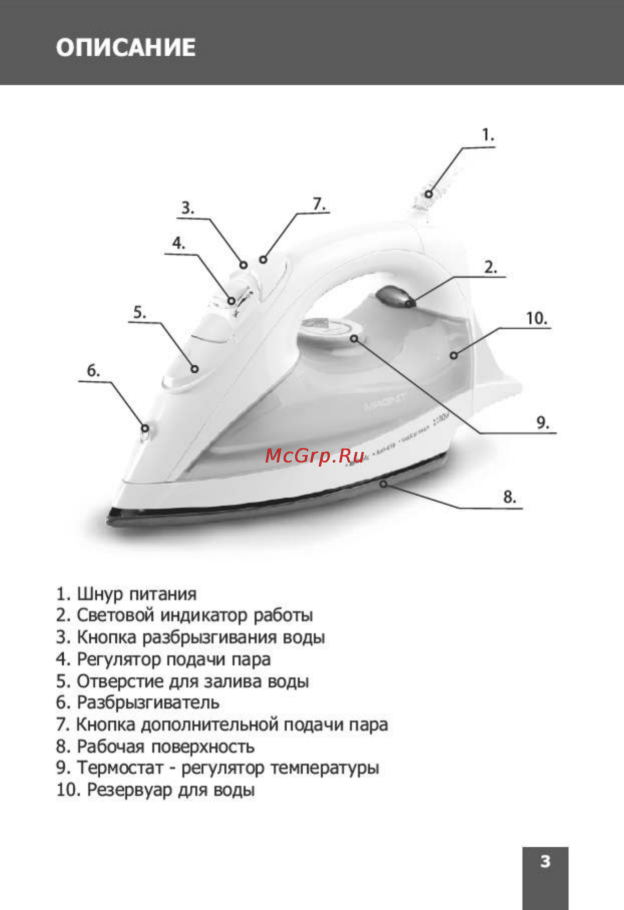 Magnit RMI-1513 [3/20] Страница 3