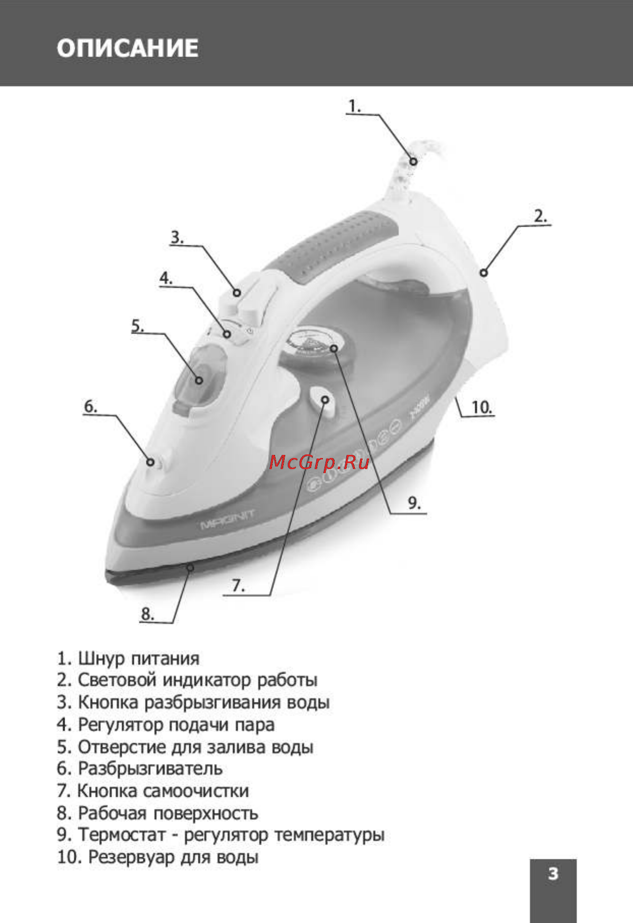 Magnit RMI-1530 [3/20] Страница 3