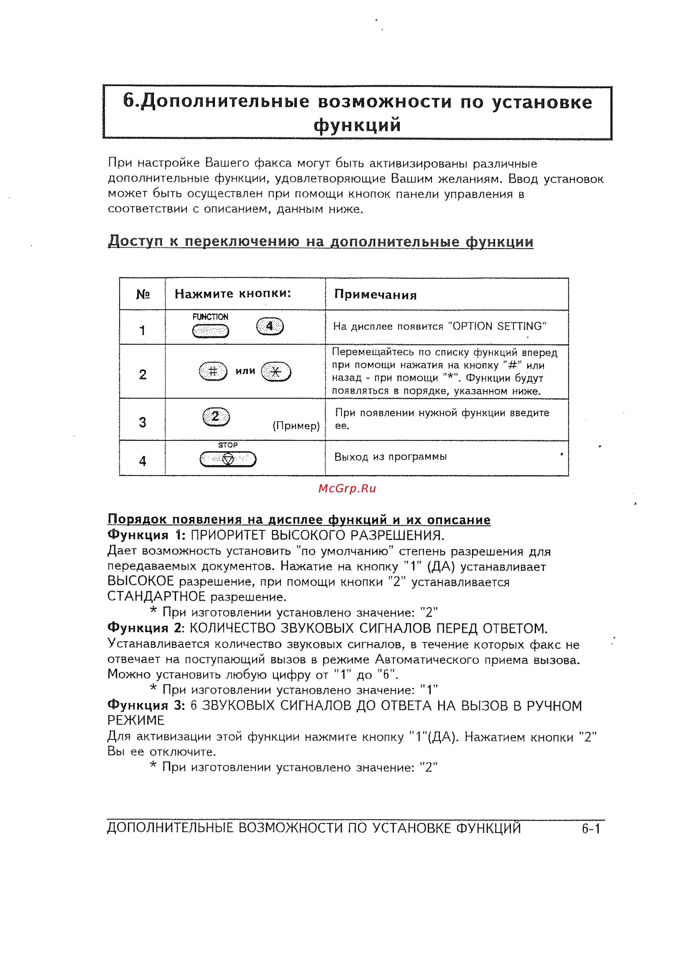 Sharp FO-145 [43/60] Дополнительные возможности по установке