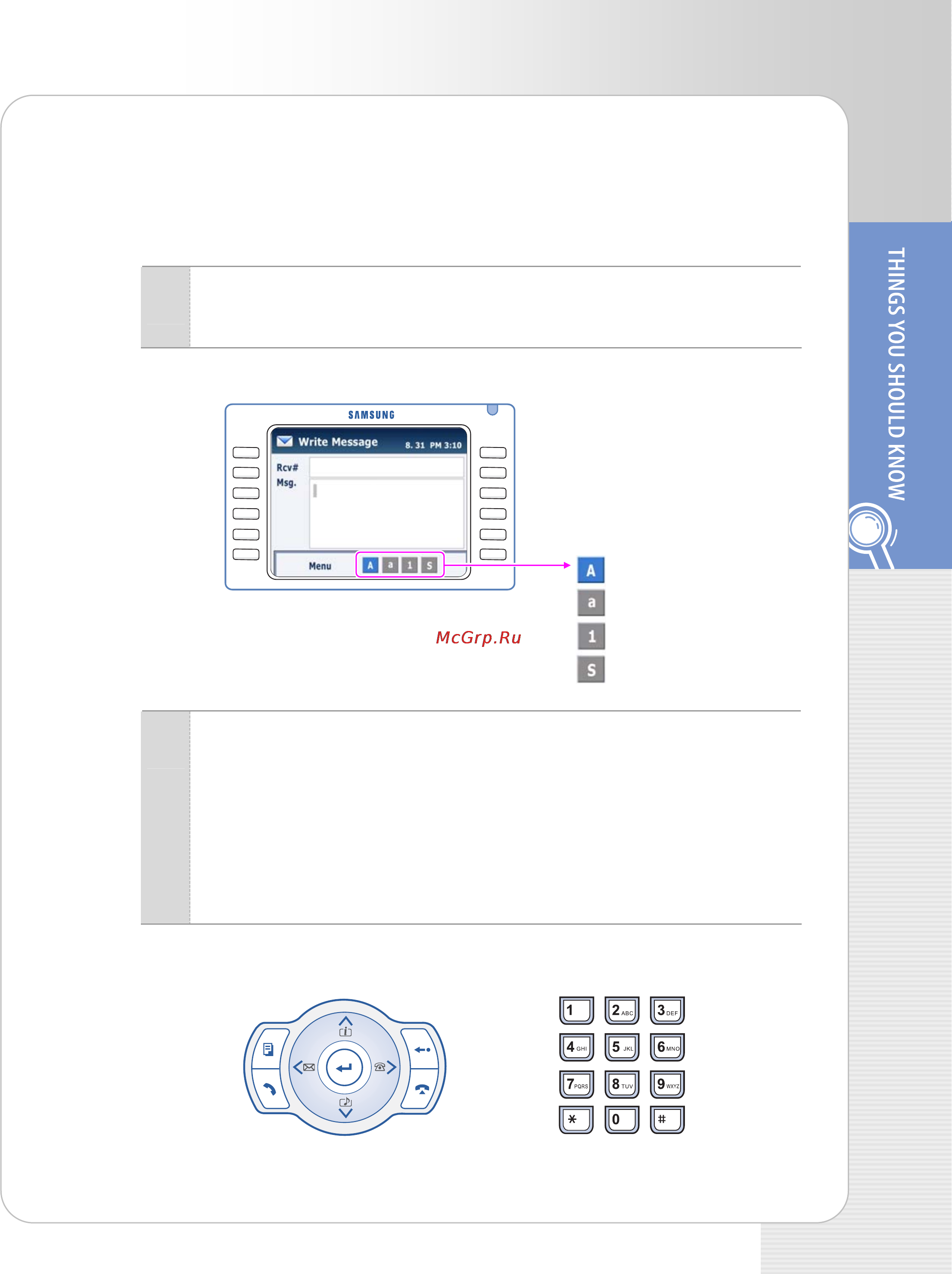 Samsung ITP-5112L [17/44] Entering characters