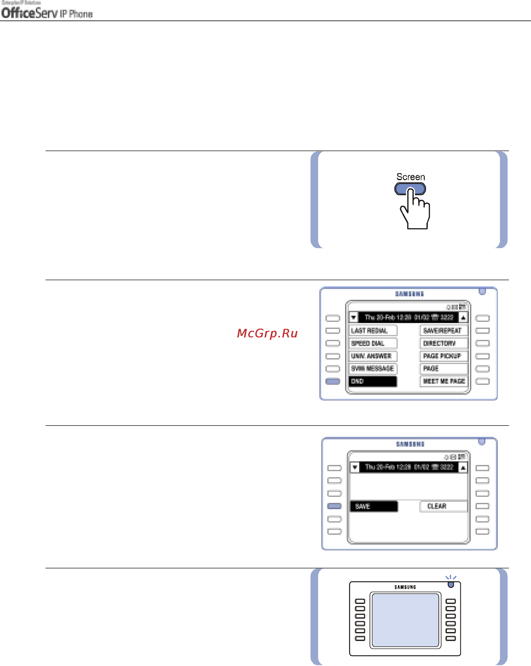 Samsung ITP5012L [89/164] Do not disturb dnd