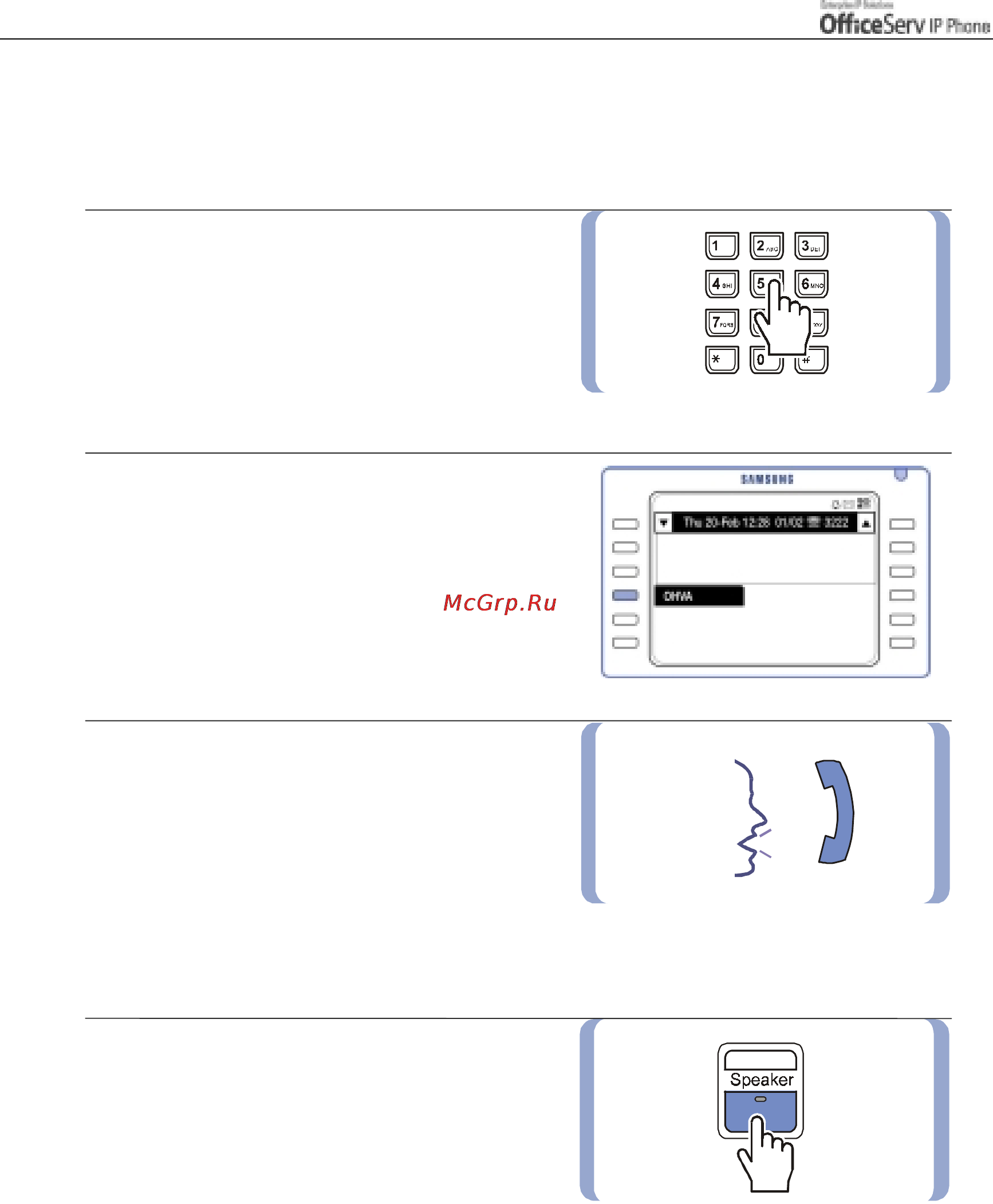 Samsung ITP5012L [96/164] Off hook voice announce ohva