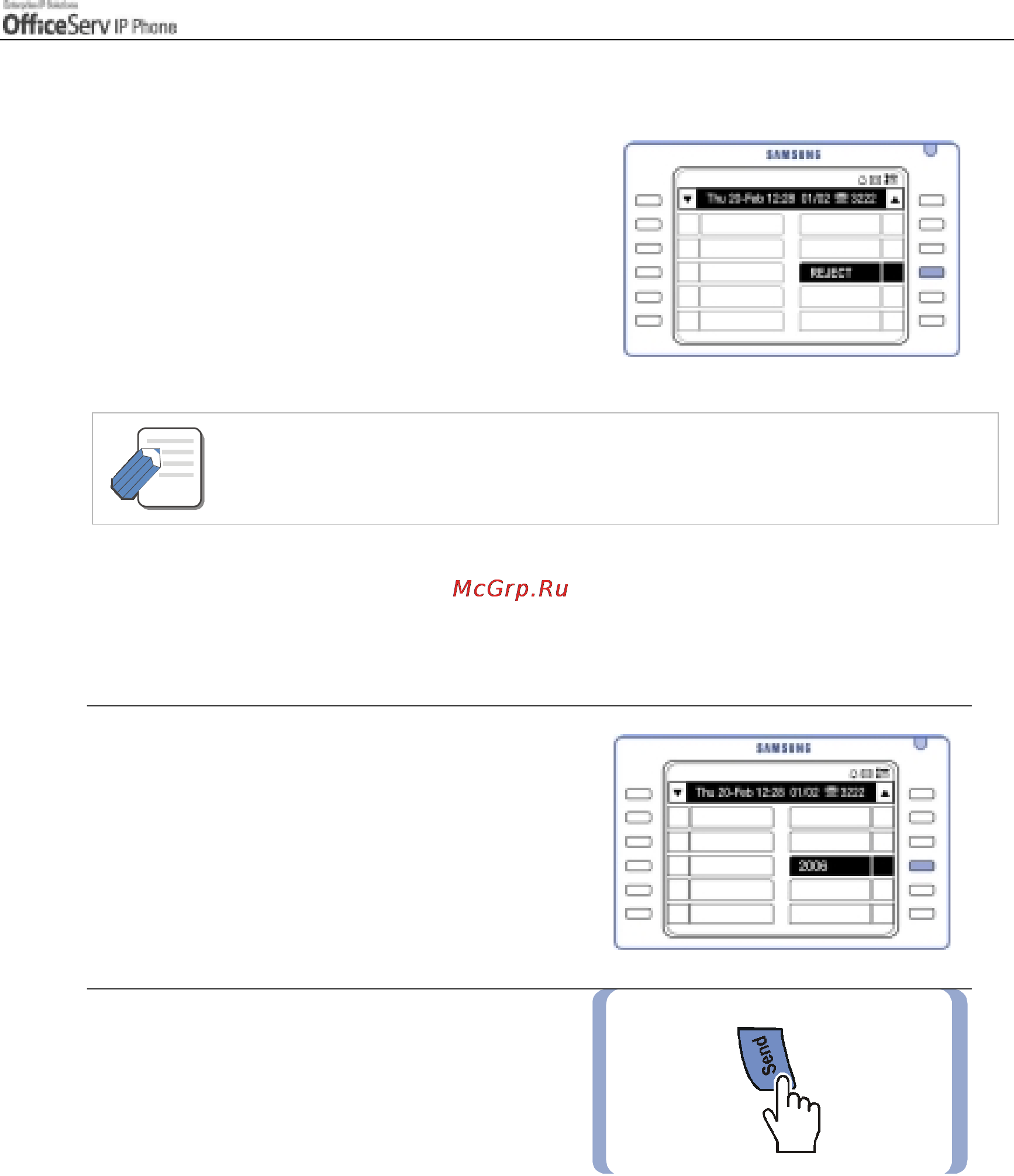 Samsung ITP5012L [97/164] Ohva cancel