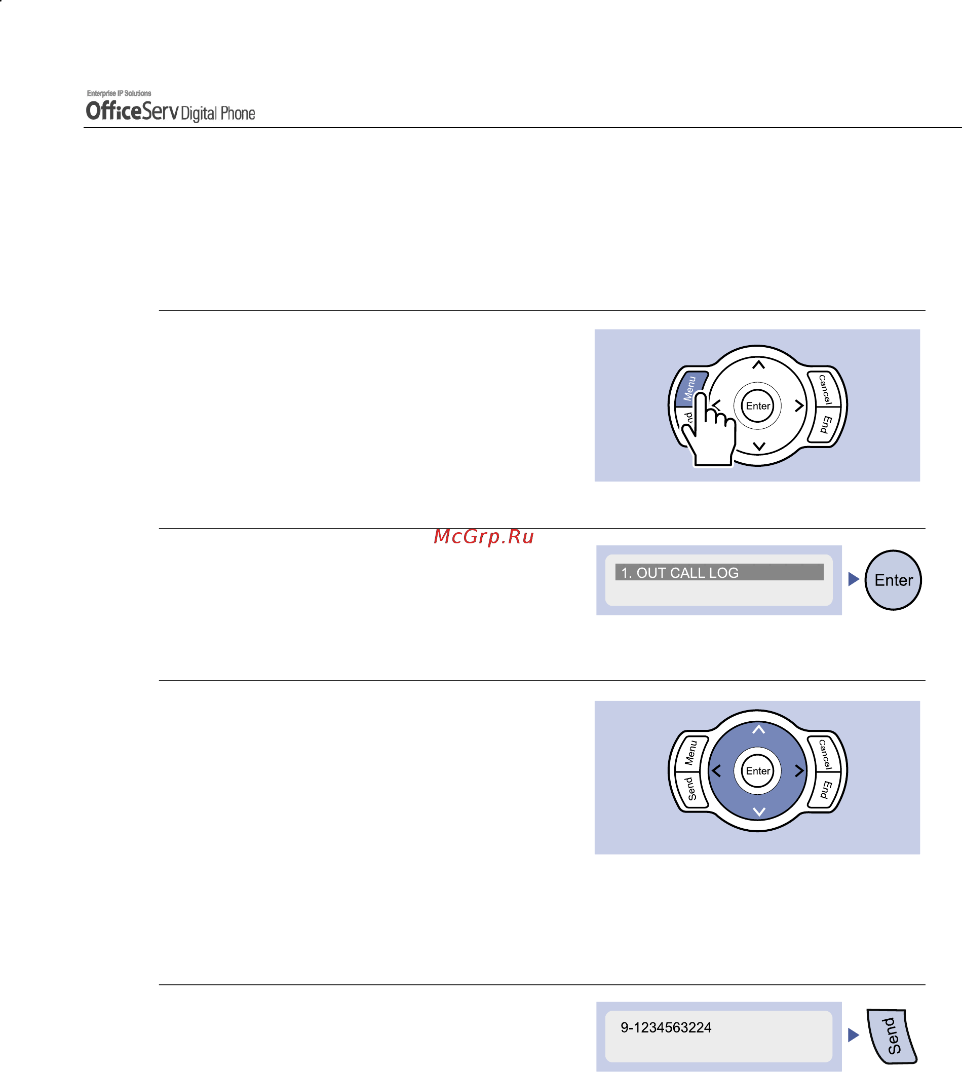 Samsung DS5014D [133/144] Reviewing and calling recently called numbers