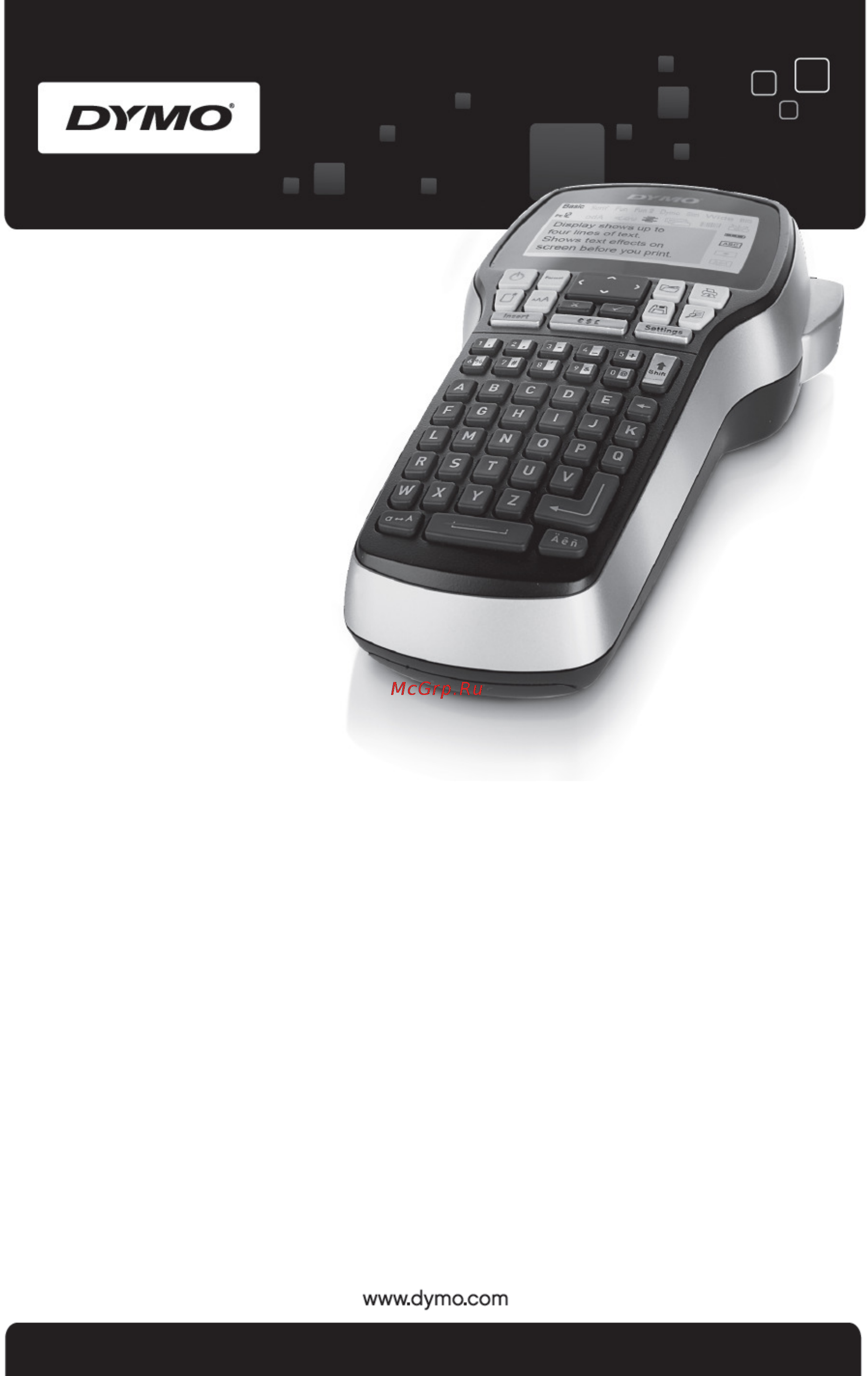 Dymo LABELMANAGER 420P Инструкция по эксплуатации онлайн