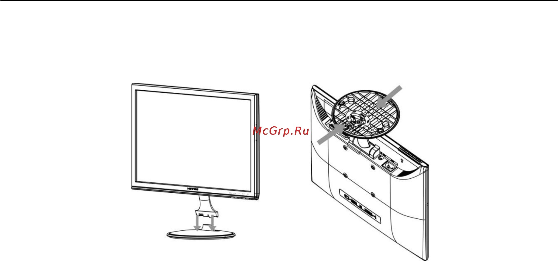 Hanns.g HL196DBB [9/24] Инструкции по установке