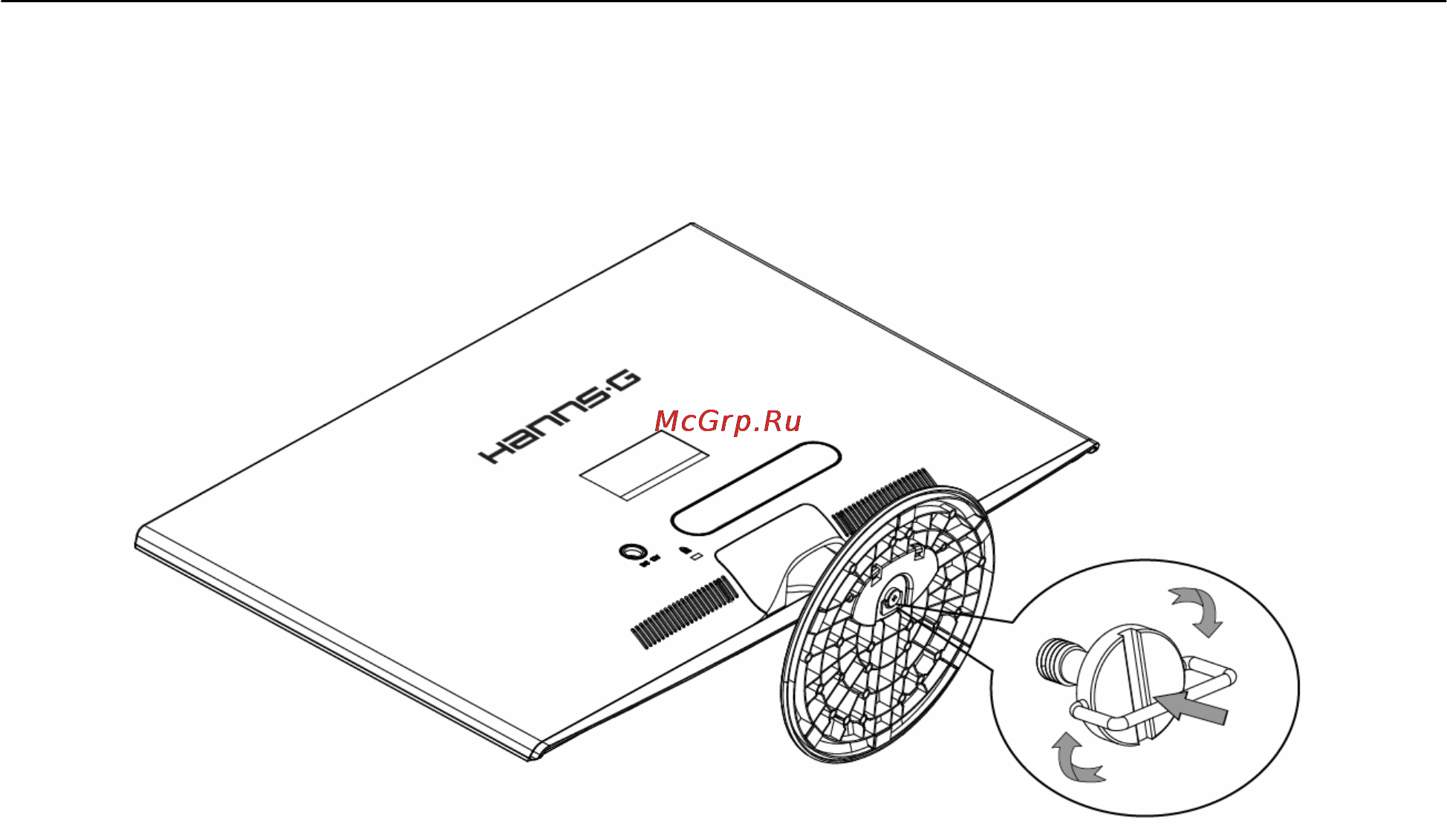 Hanns.g HL221DPB [8/22] Инструкции по установке