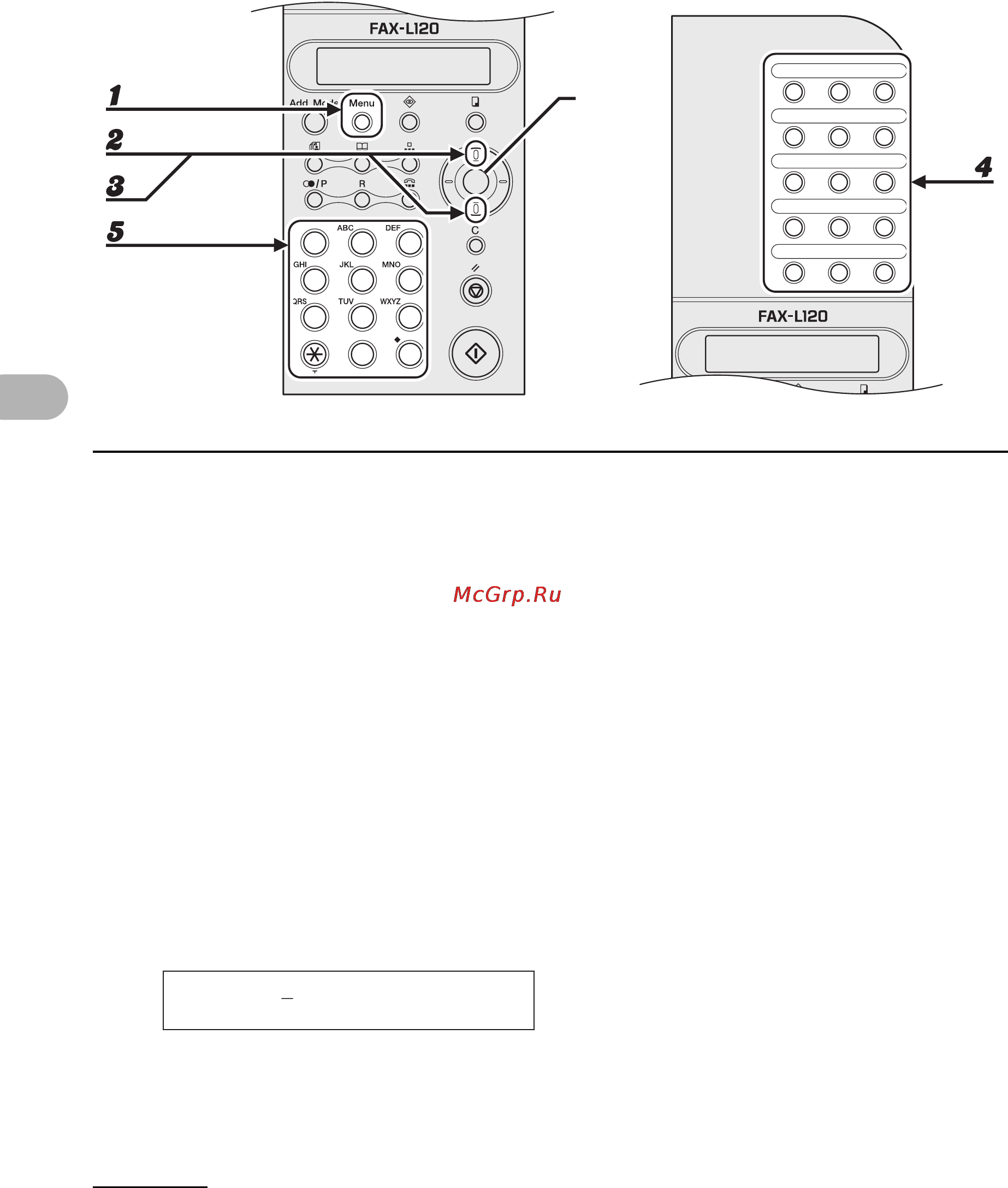 Canon FAX-L120 [42/124] Регистрация номеров для быстрого однокнопочного набора