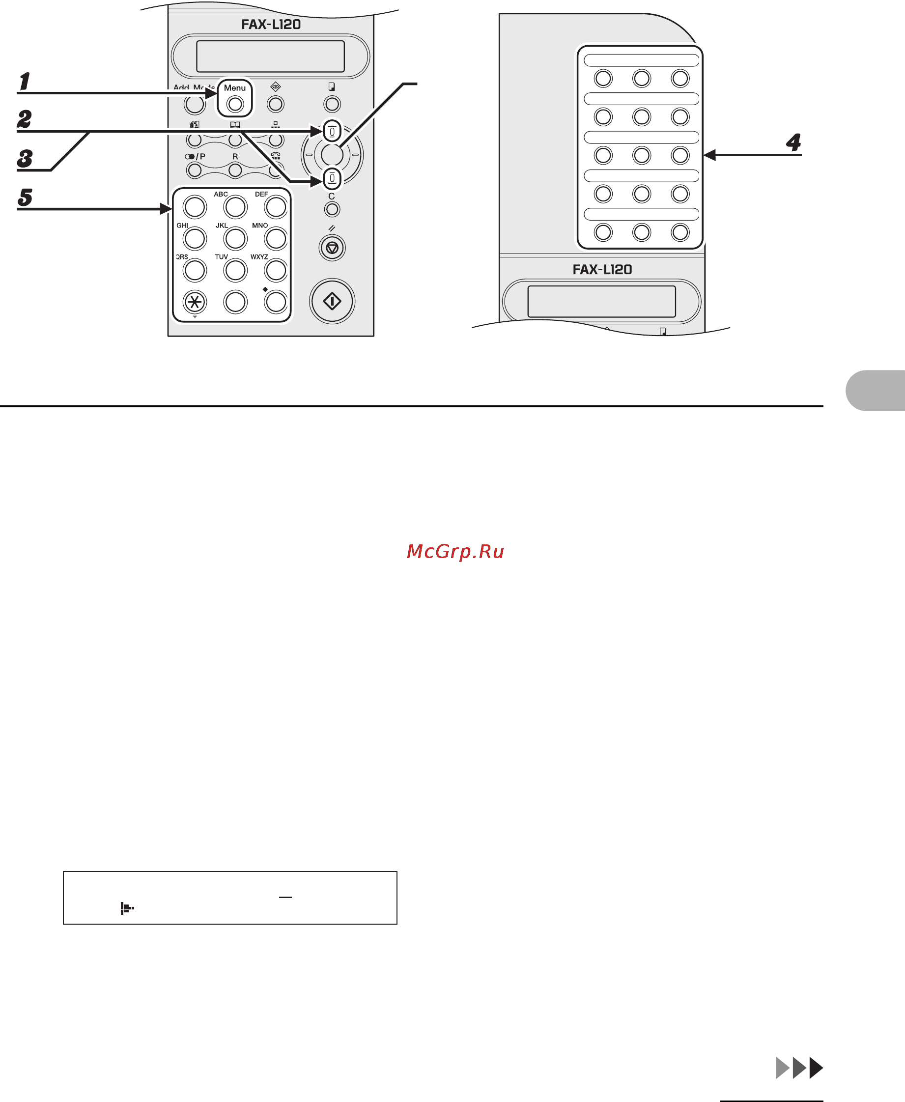 Canon FAX-L120 [57/124] Регистрация группового набора