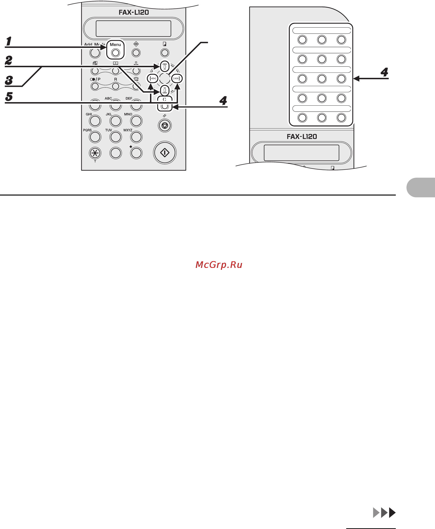 Canon FAX-L120 [59/124] Редактирование группового набора