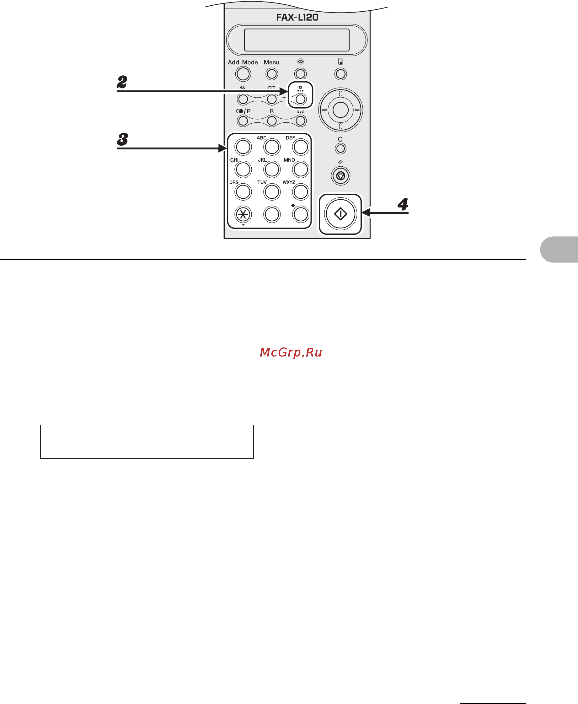 Canon FAX-L120 [63/124] Использование быстрого кодированного набора