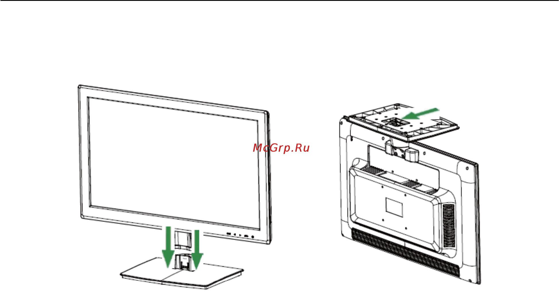 Hanns.g HK241DPB [8/23] Инструкции по установке