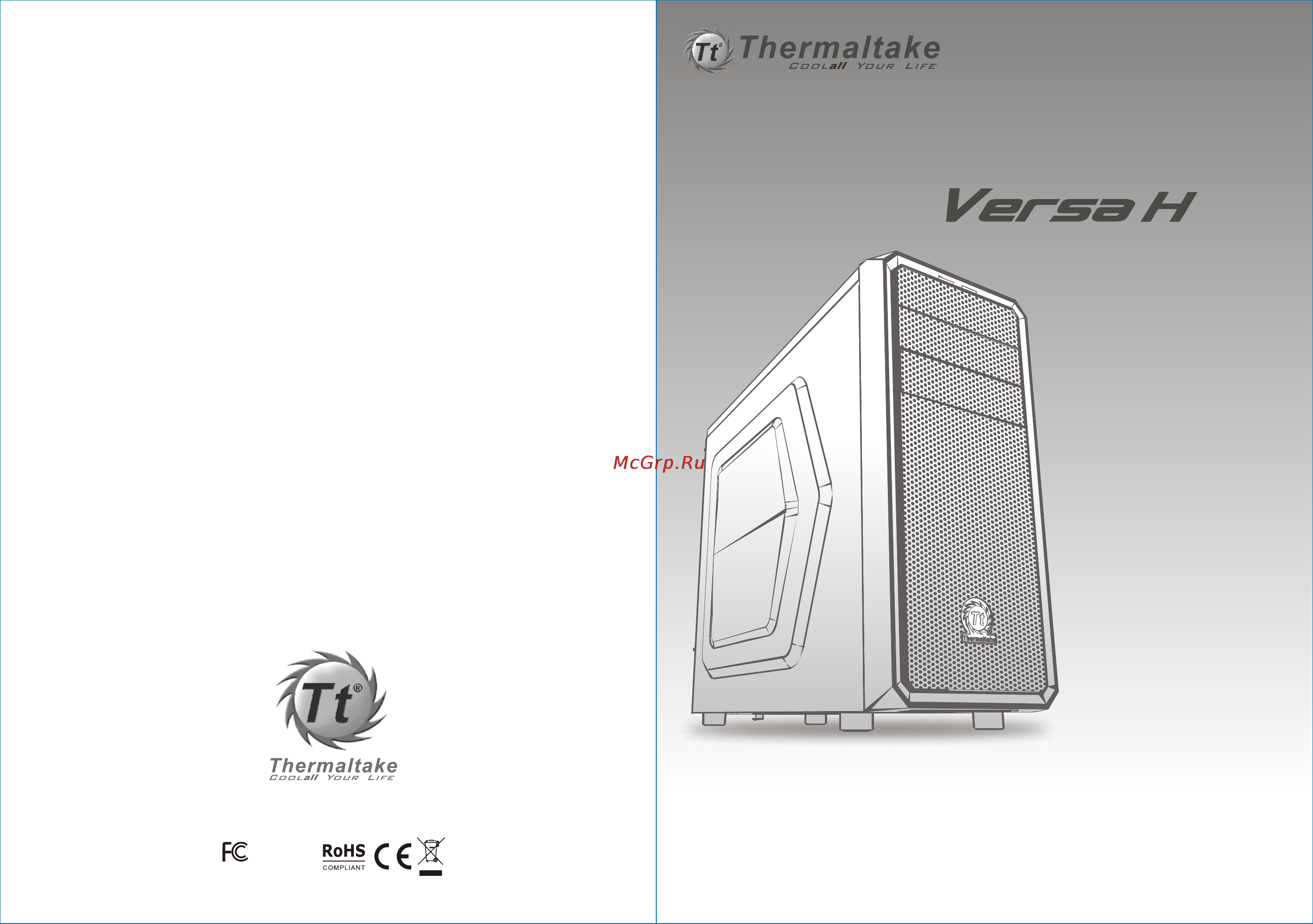 Thermaltake Versa H25 Инструкция по эксплуатации онлайн