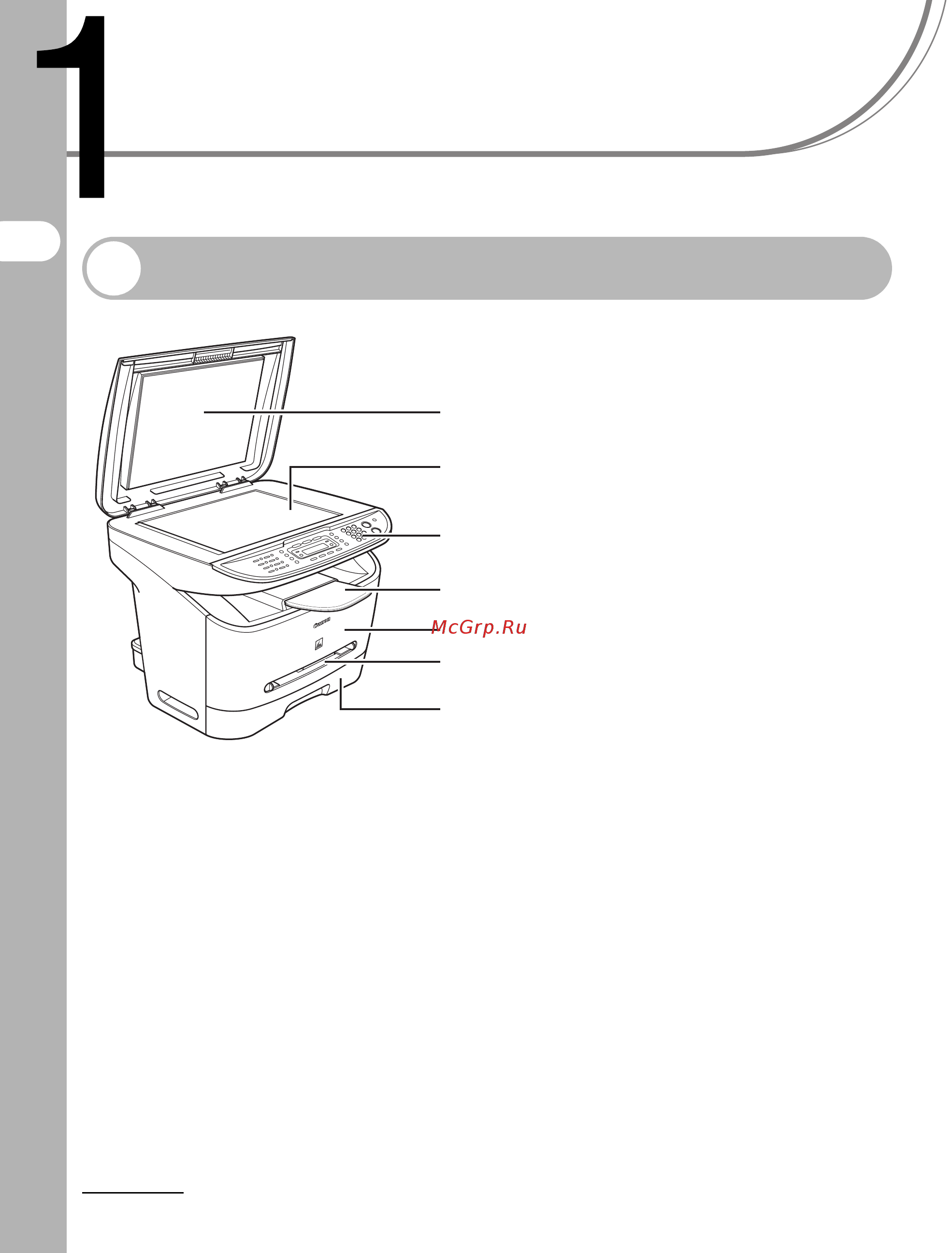 Canon MF3228 [14/136] Компоненты аппарата