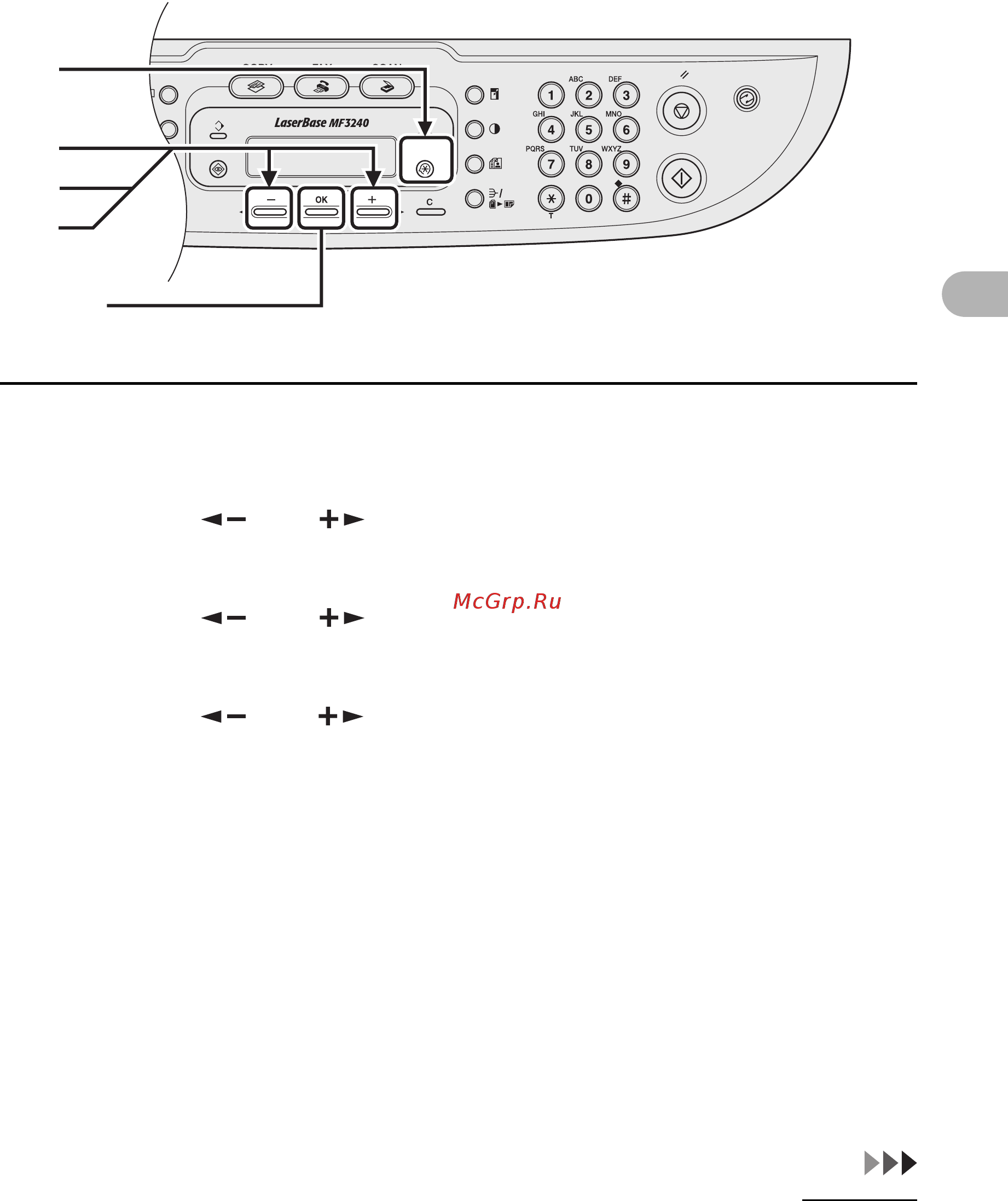 Canon LaserBase MF3240 [59/136] Редактирование кодированного набора
