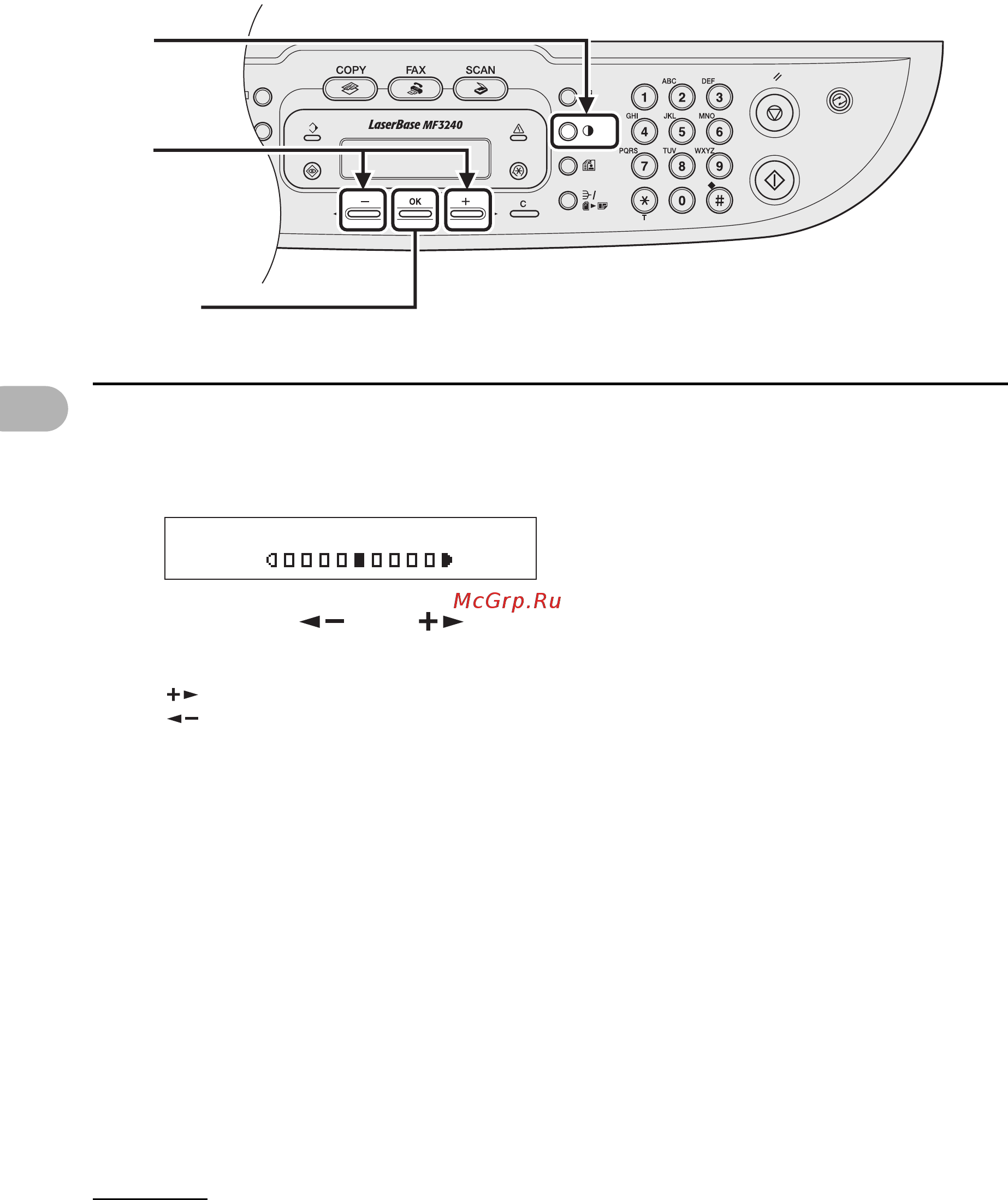 Canon MF3228 [81/136] Ручная регулировка