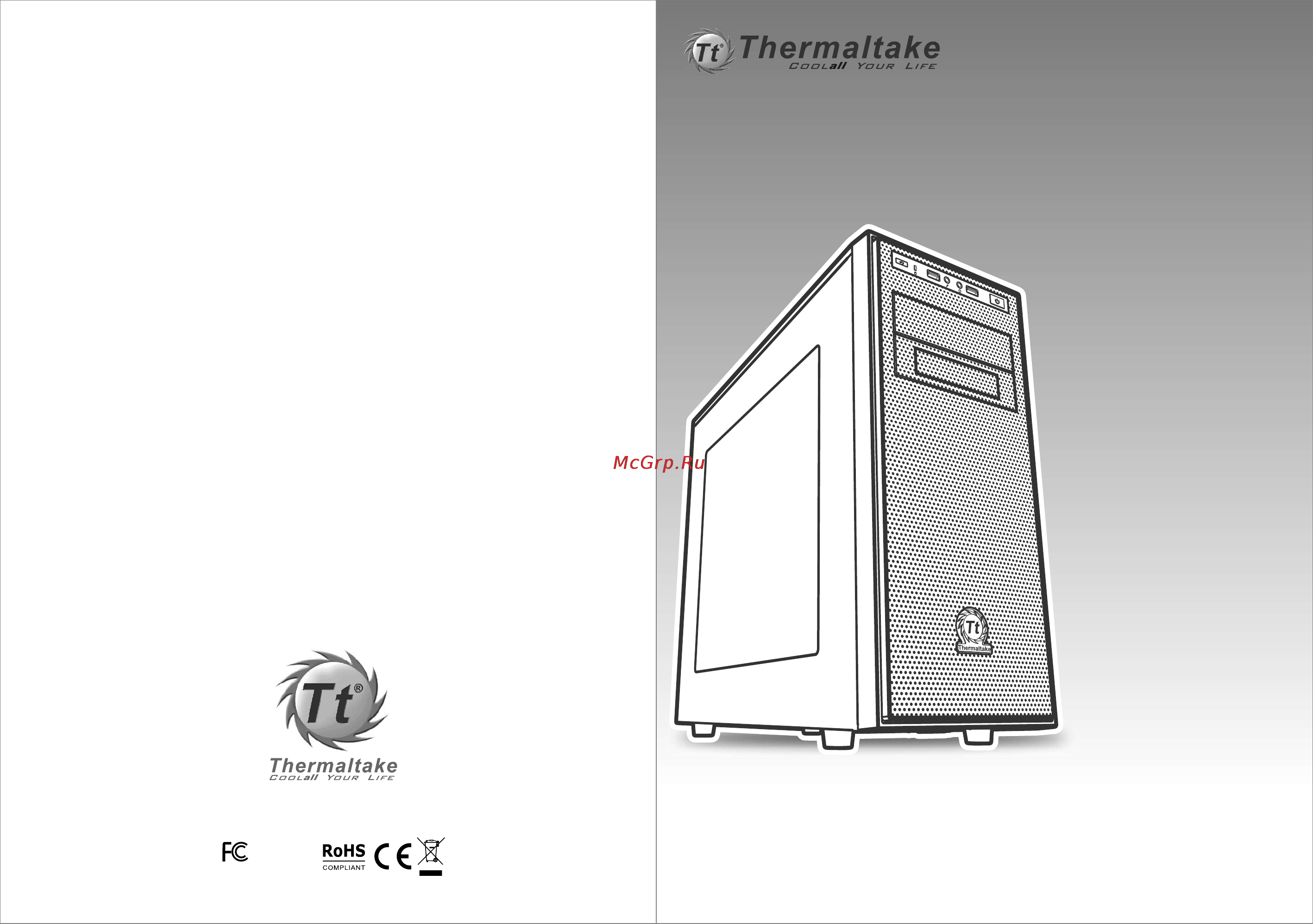Thermaltake Versa H34 Инструкция по эксплуатации онлайн