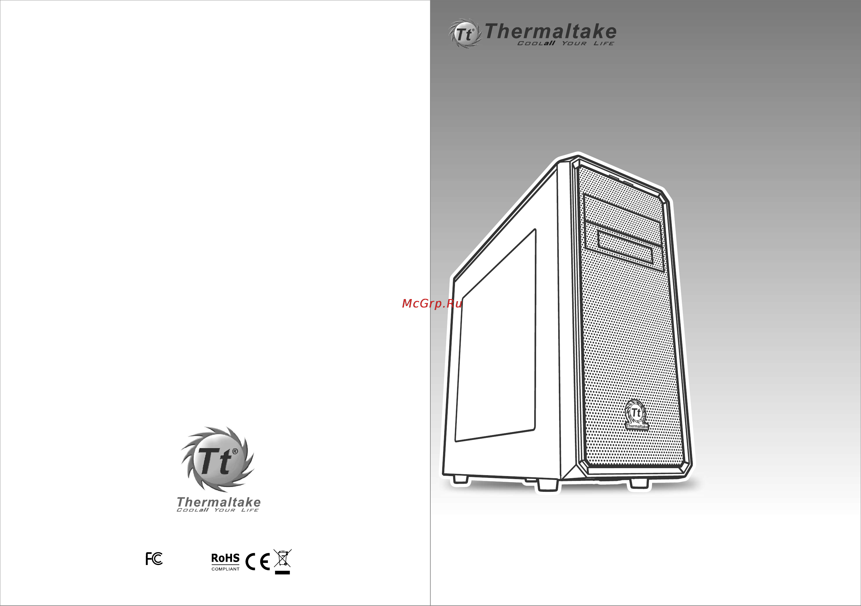 Thermaltake Versa H35-Window Инструкция по эксплуатации онлайн