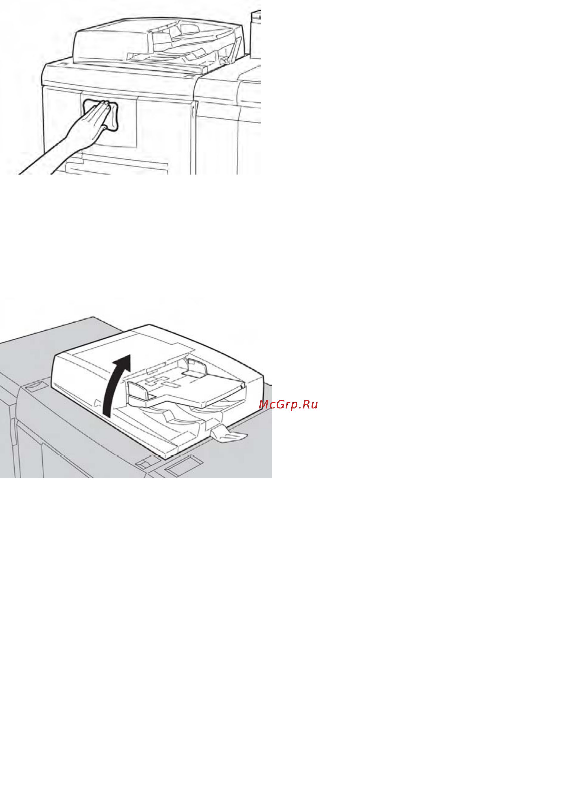 Xerox D95 [146/390] Очистка внешней поверхности