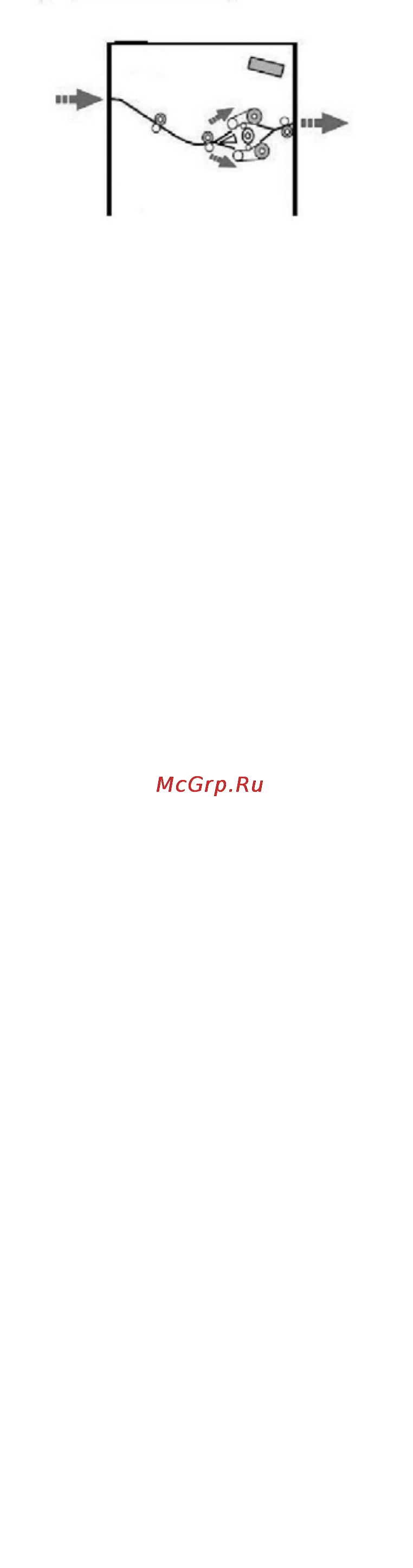 Xerox D95 [249/390] Настройки выгибания бумаги в интерфейсном модуле