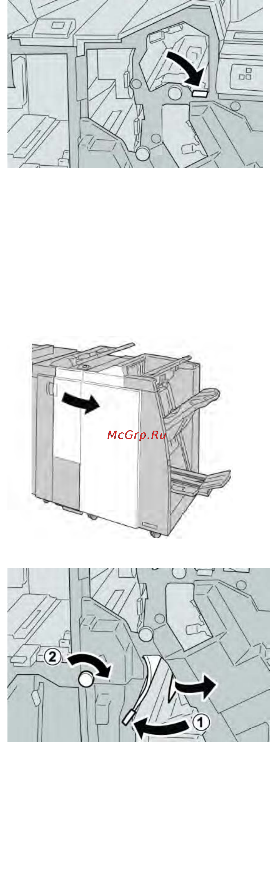 Xerox D110 [295/390] Застревания бумаги в рычаге 4b и ролике 3a