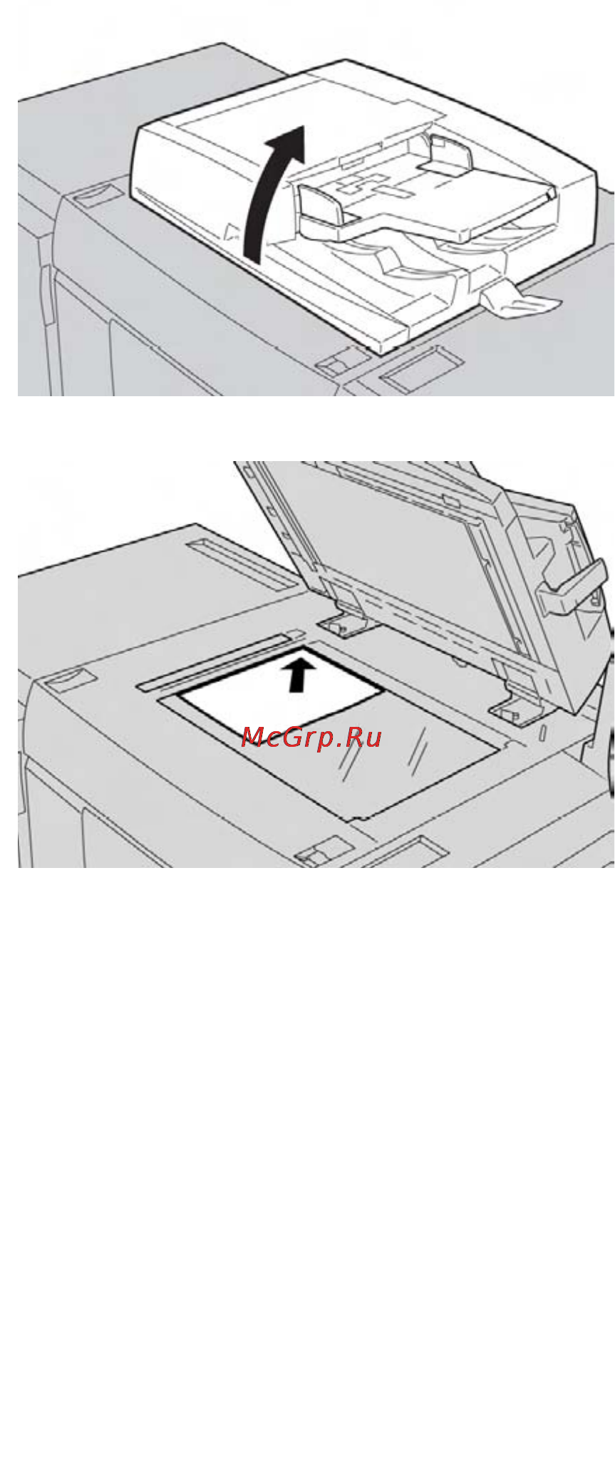 Xerox D110 [37/390] Базовое копирование с помощью стекла оригинала