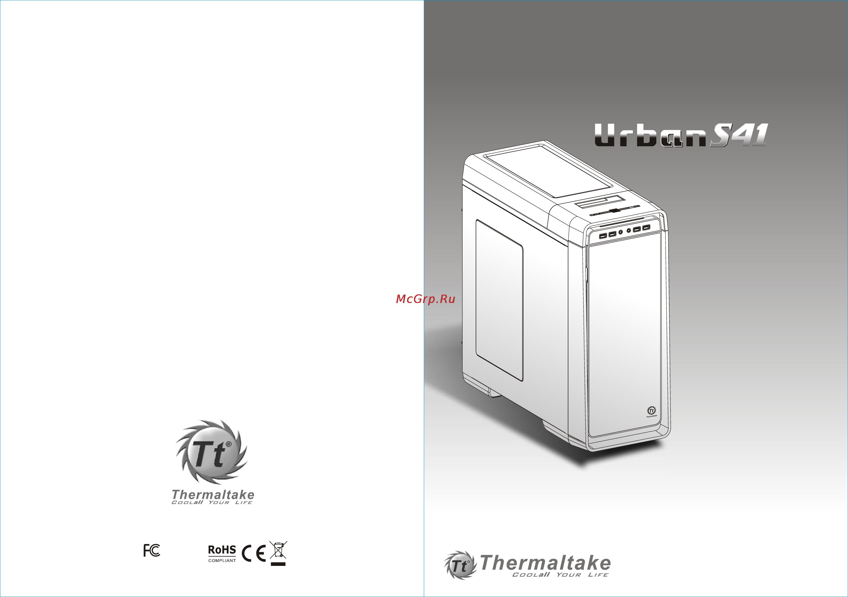 Thermaltake Urban S41 Инструкция по эксплуатации онлайн