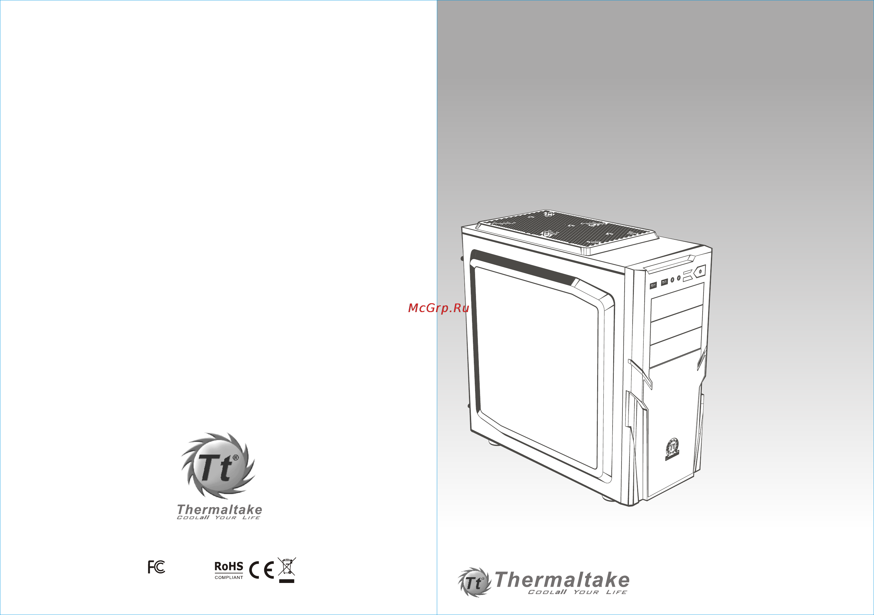 Thermaltake Commander G41-Window Инструкция по эксплуатации онлайн